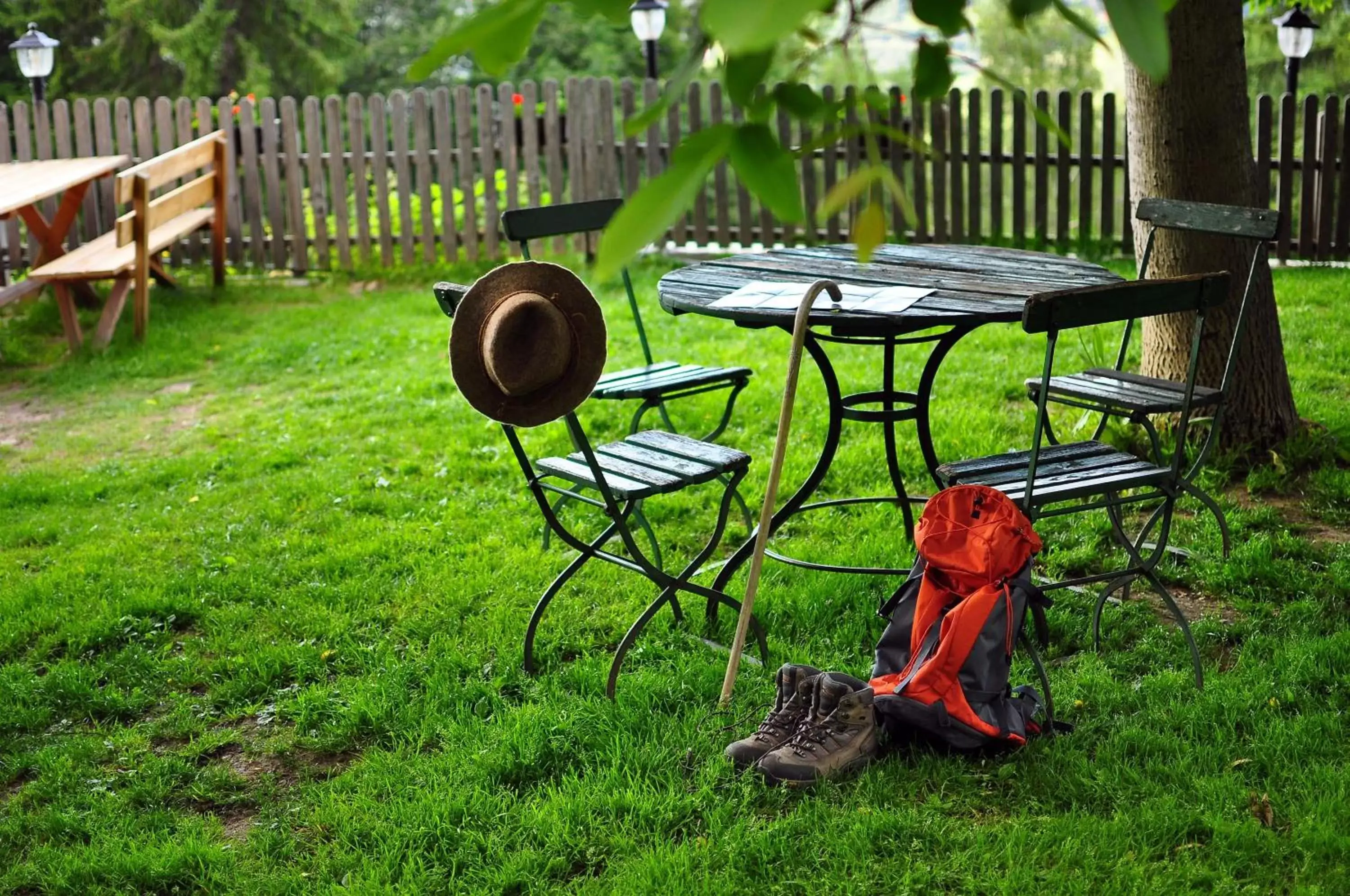 Garden in Bad St Isidor