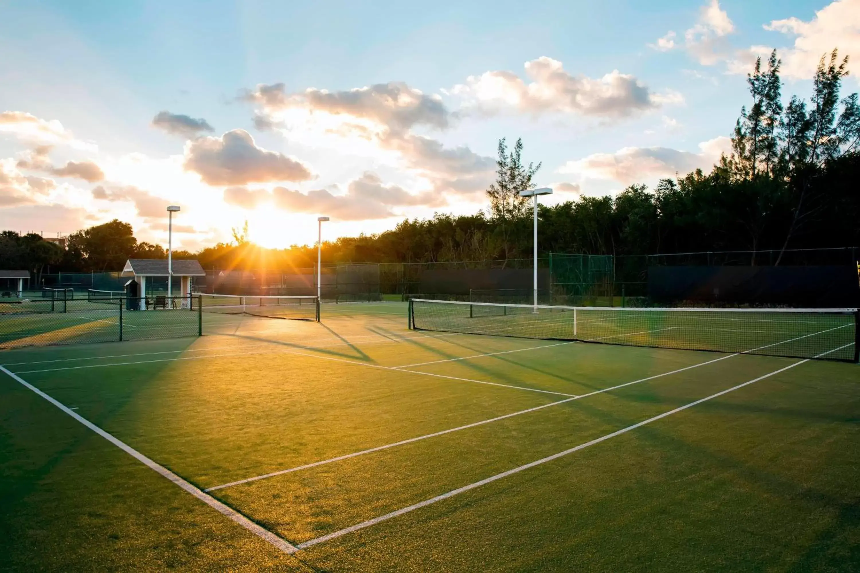 Tennis court, Tennis/Squash in Marriott Hutchinson Island Beach Resort, Golf & Marina