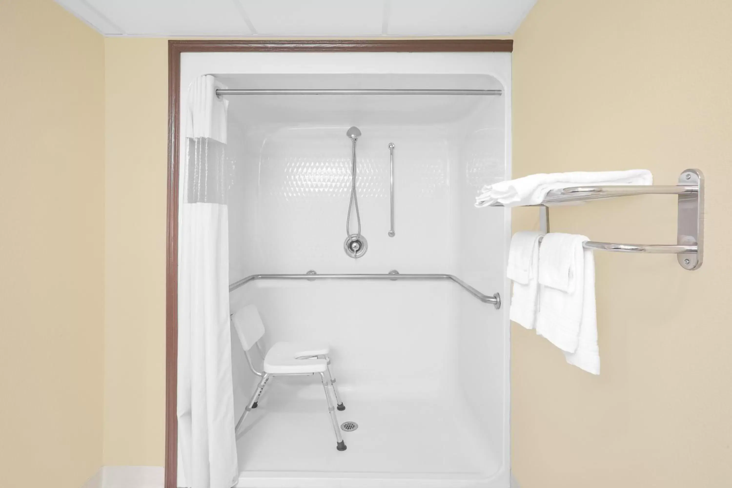 Shower, Bathroom in Days Inn by Wyndham Fayetteville