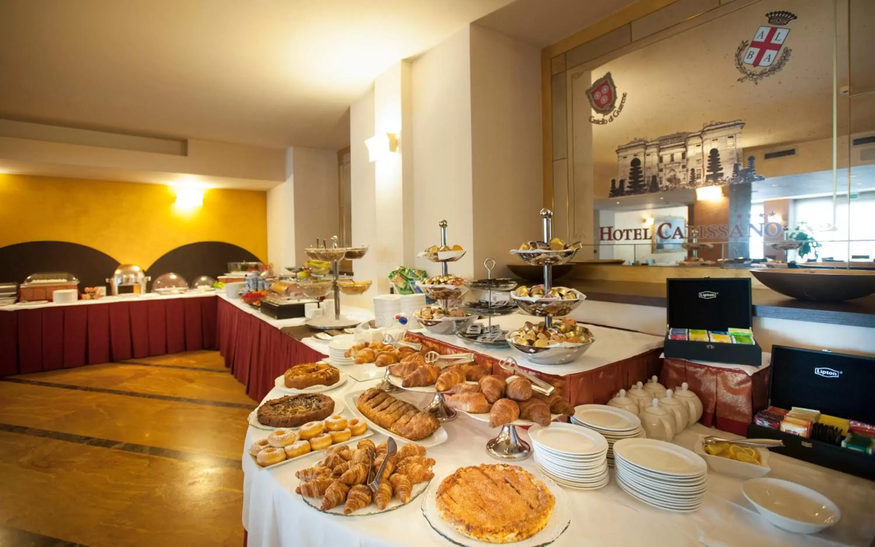 Food and drinks in Hotel Calissano