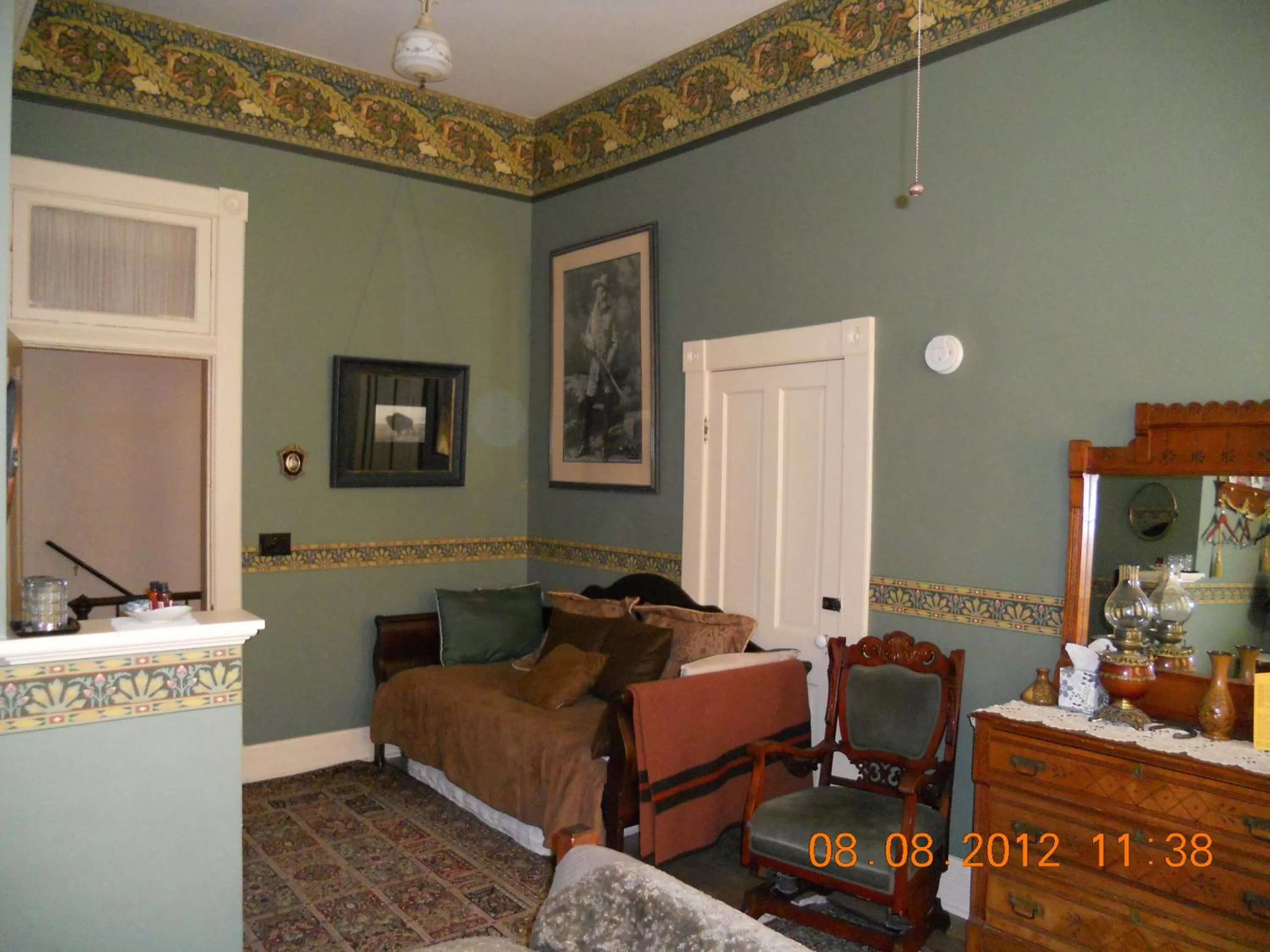 Property building, Seating Area in LandMark Inn at the Historic Bank of Oberlin