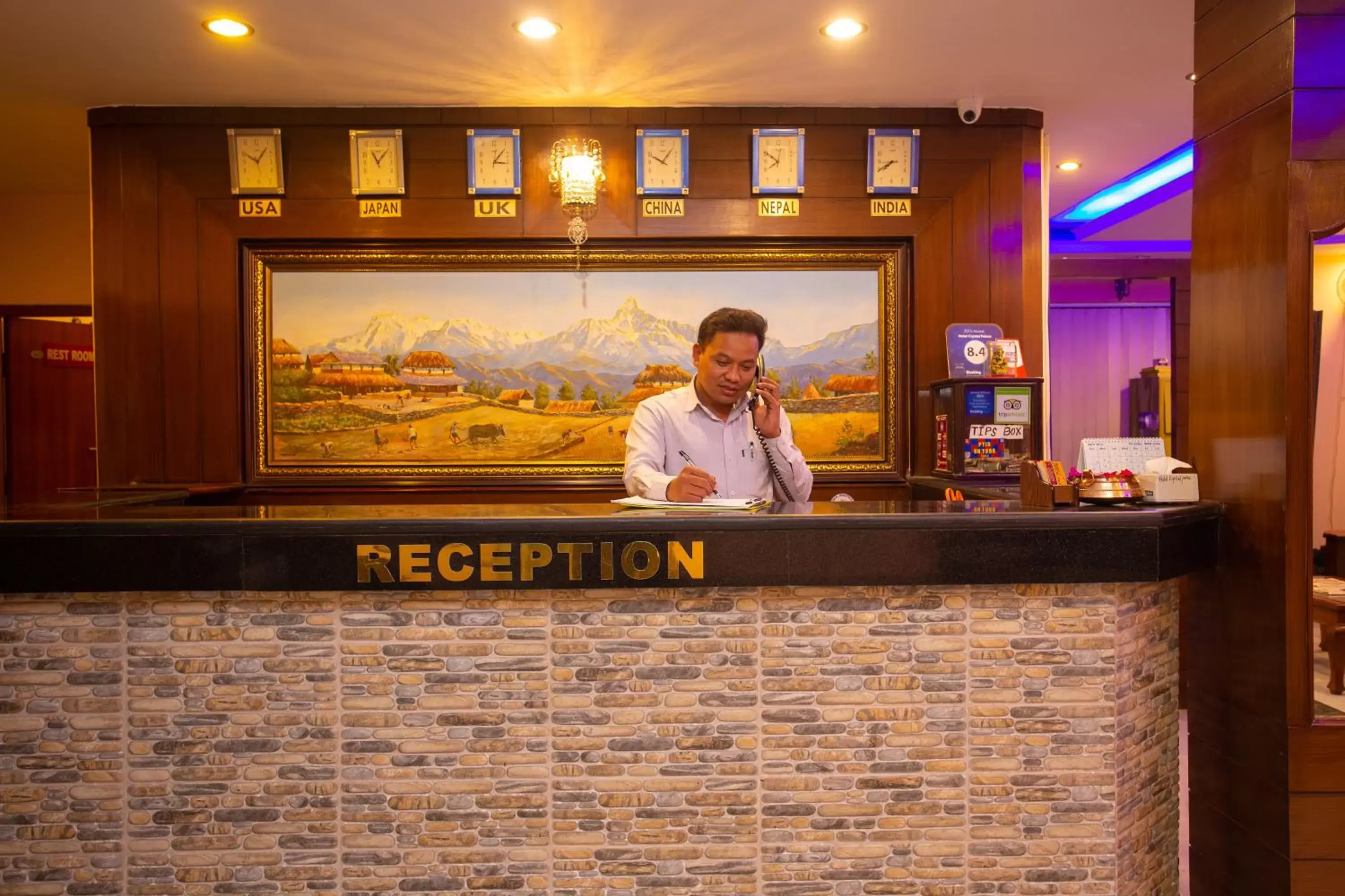 Lobby or reception, Lobby/Reception in Hotel Crystal Palace