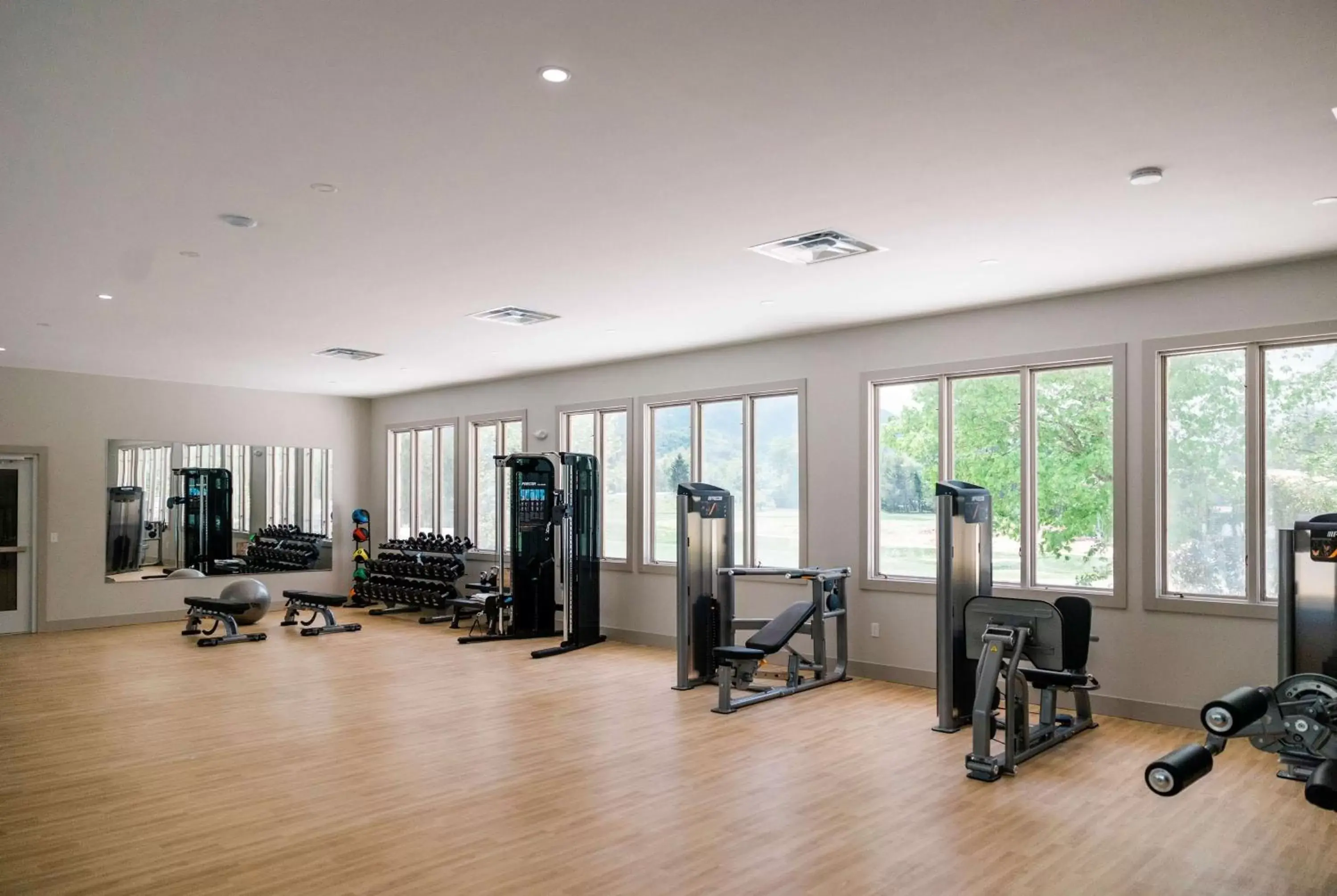 Fitness centre/facilities, Fitness Center/Facilities in Waynesville Inn & Golf Club, Trademark Collection by Wyndham