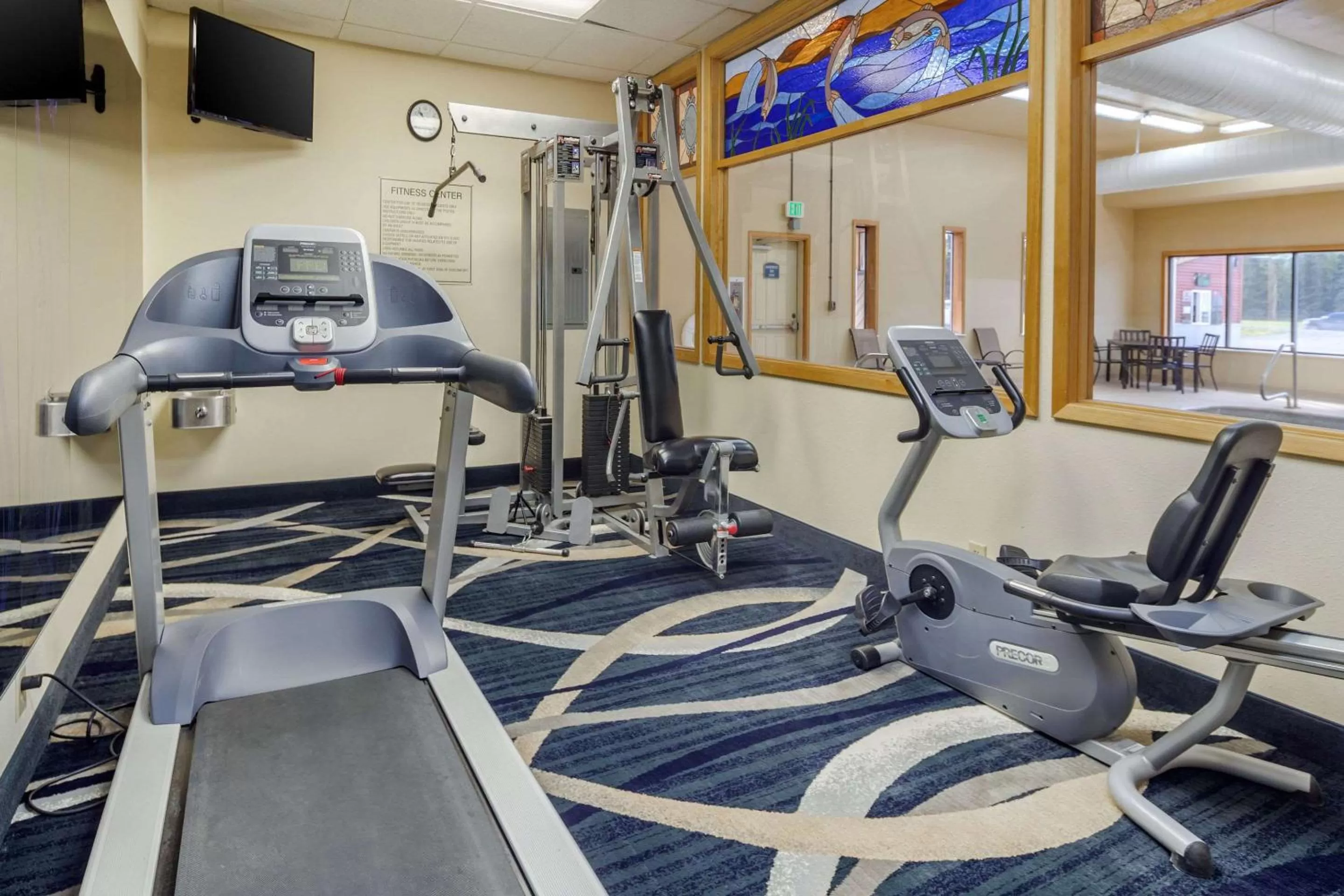Fitness centre/facilities in Quality Inn Kenai