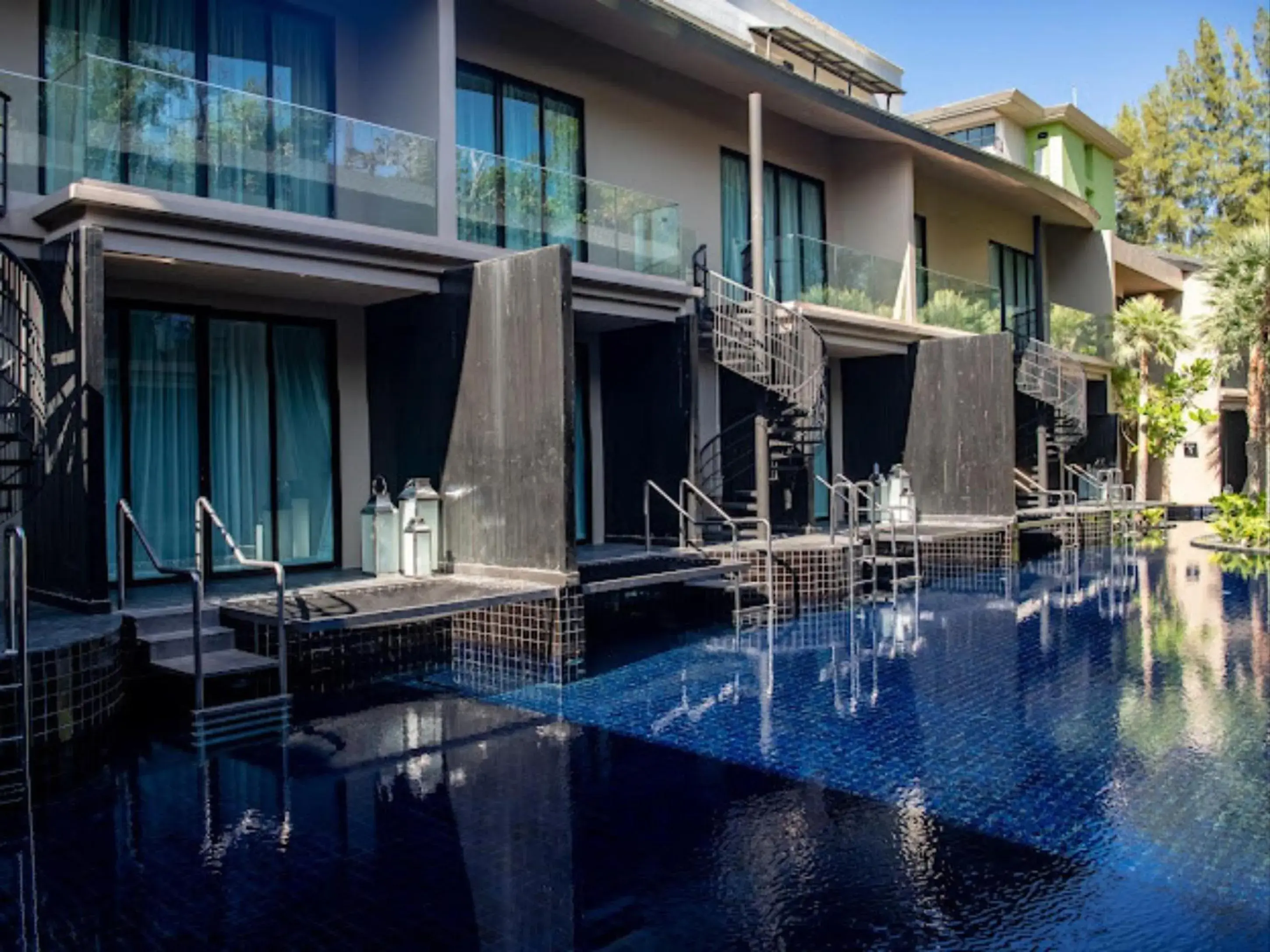 Pool view in Areca Resort and Spa Pool view in Areca Resort and Spa