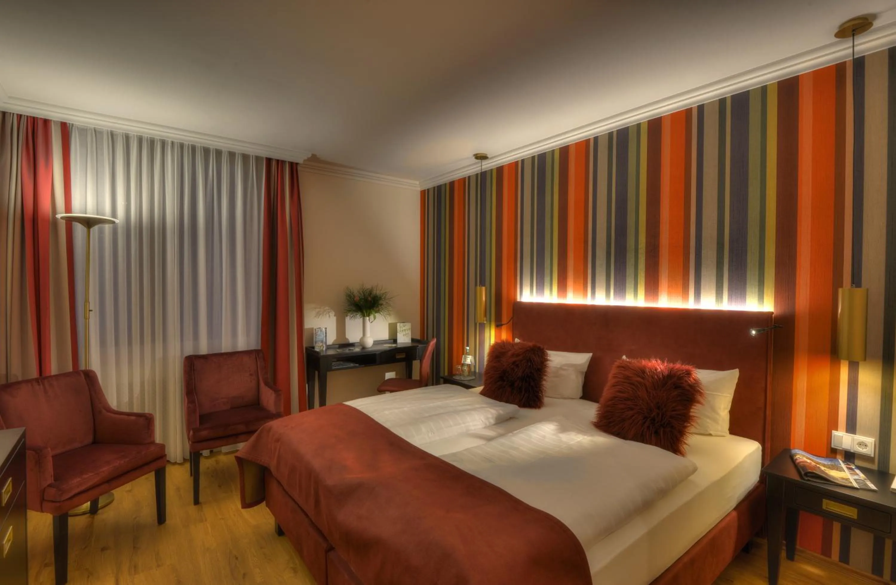 Bedroom, Bed in Nells Park Hotel