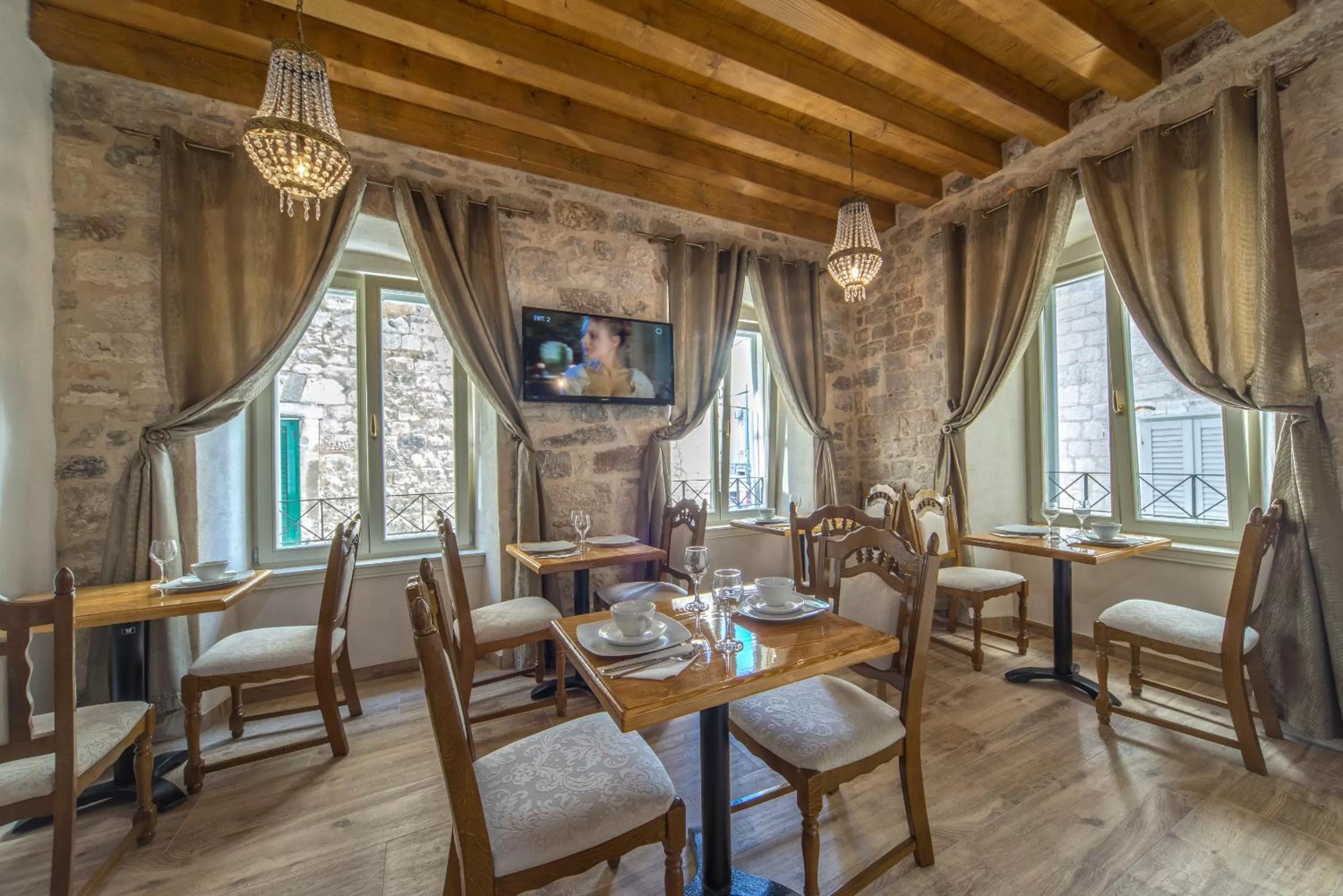 Seating area in Villa Split Heritage Hotel