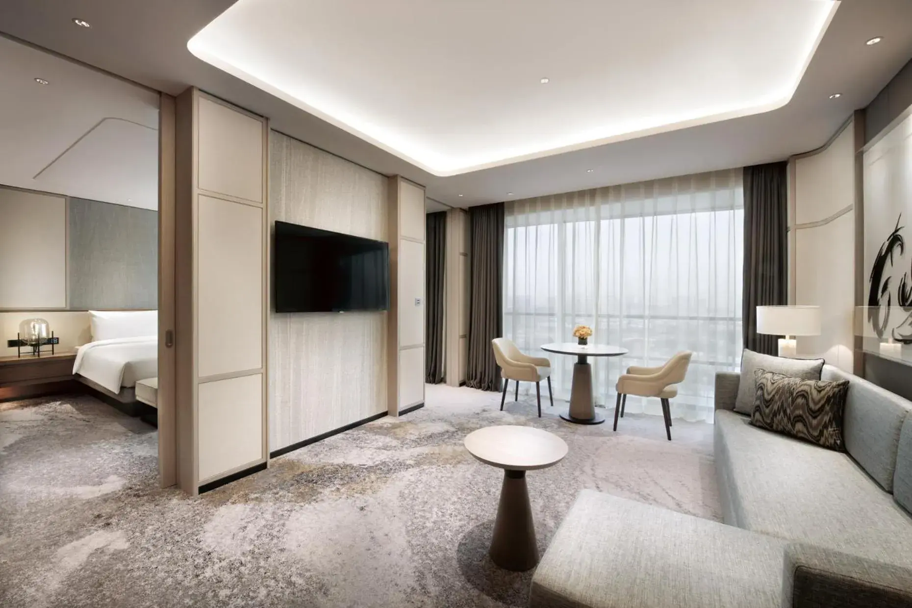 Communal lounge/ TV room, Seating Area in Hyatt Place Taiyuan Longcheng