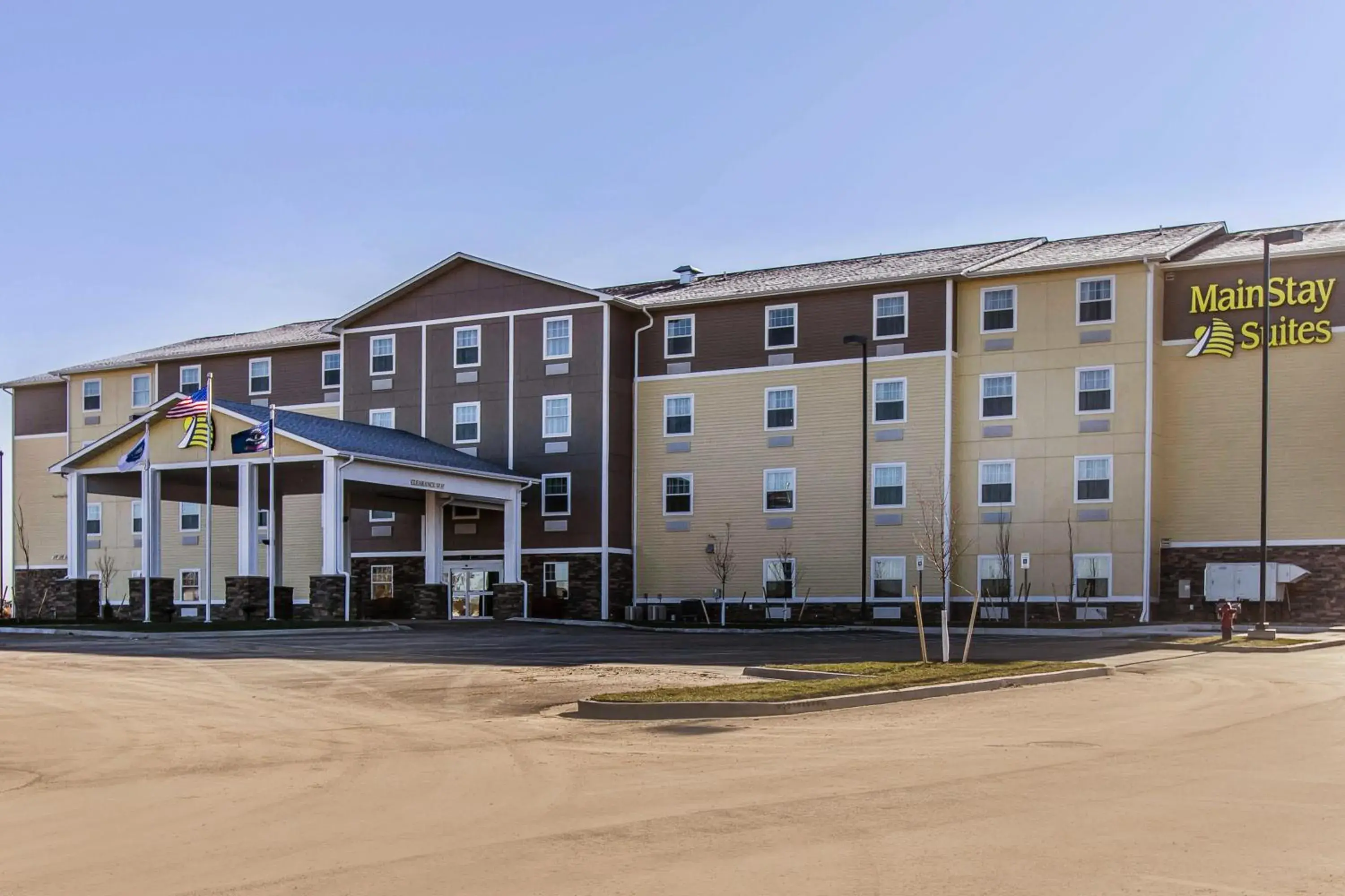 Property building in MainStay Suites Watford City - Event Center Property building in MainStay Suites Watford City - Event Center