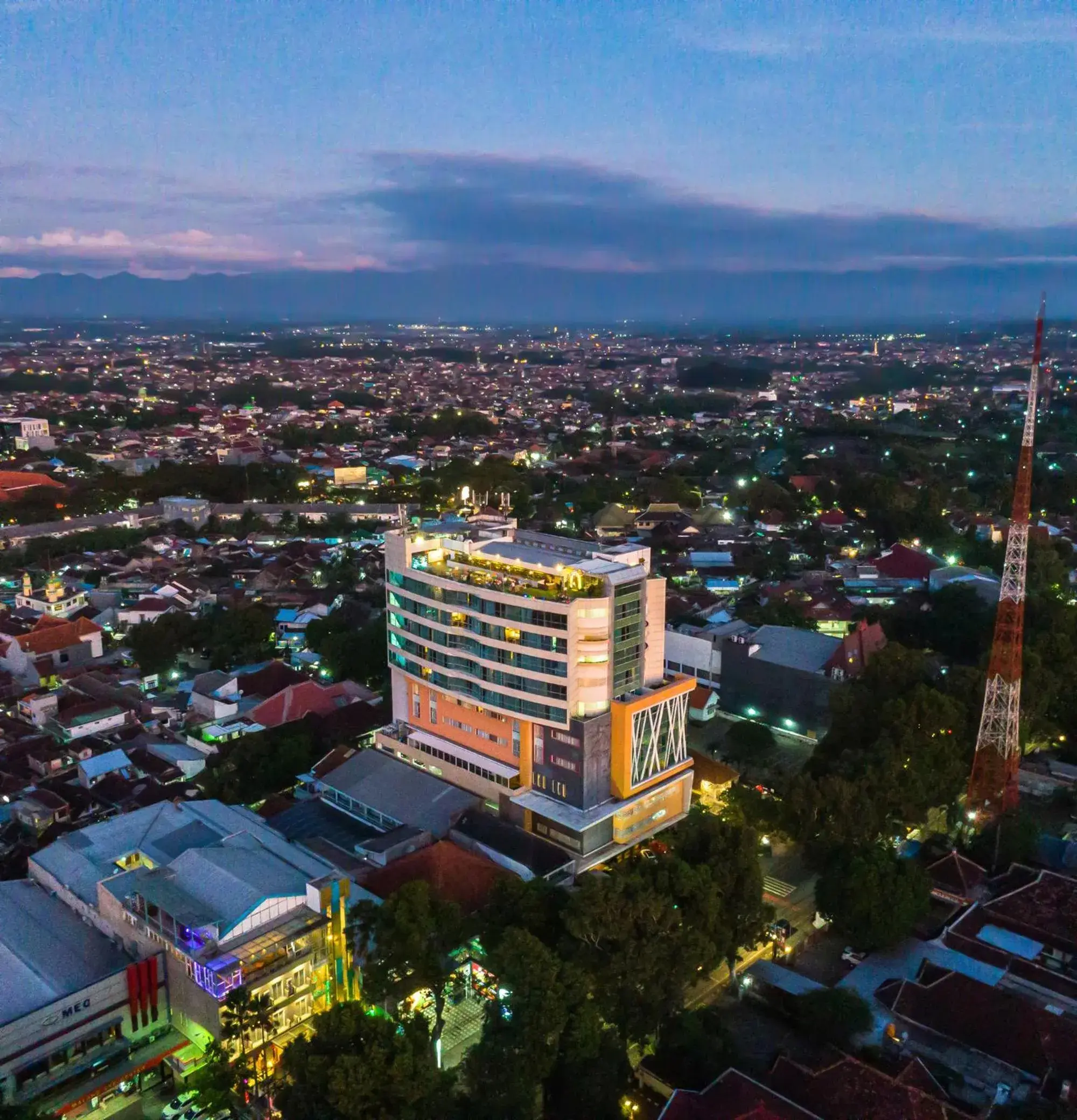 Property building, Bird's-eye View in THE 1O1 Malang OJ