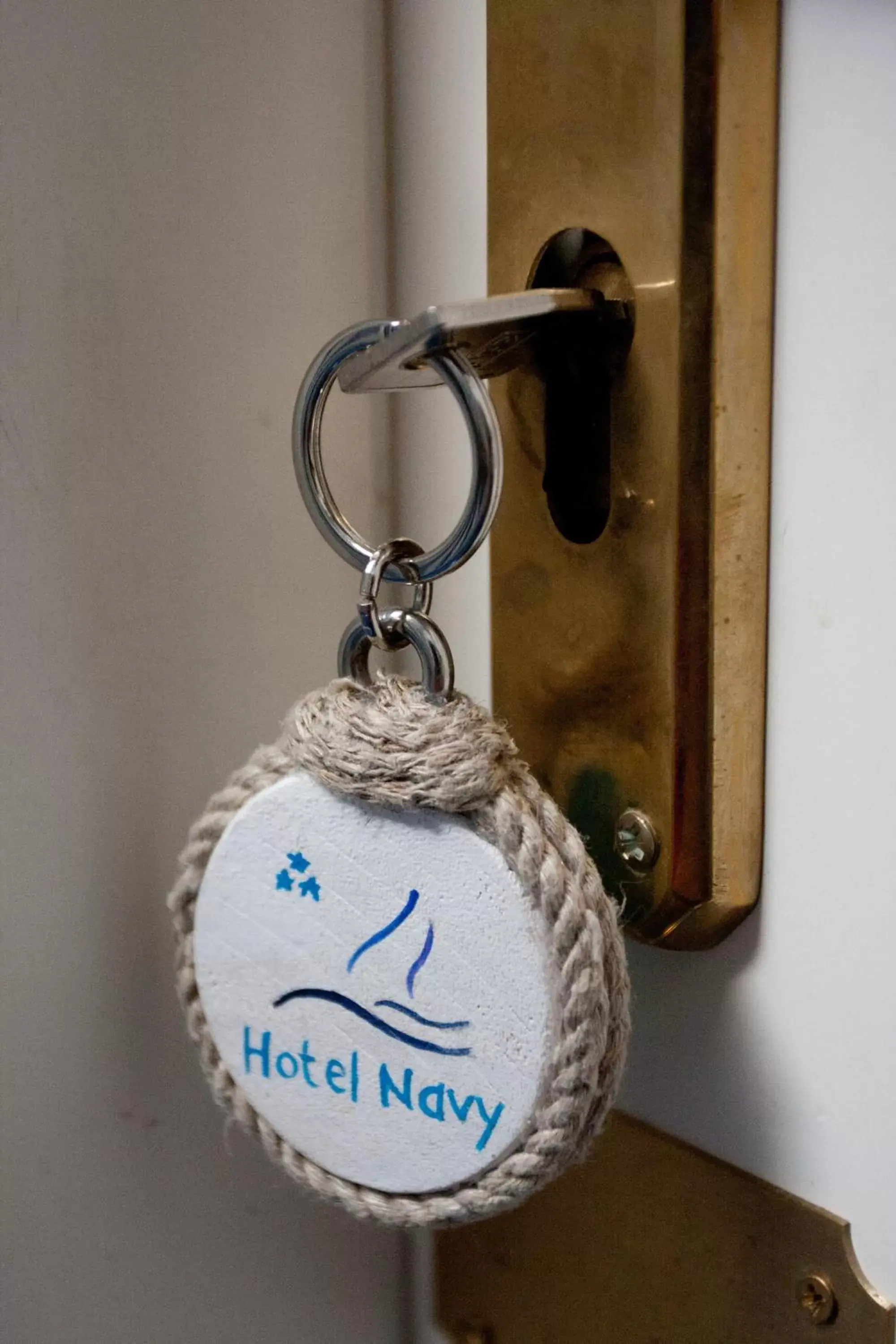 Decorative detail in Hotel Navy