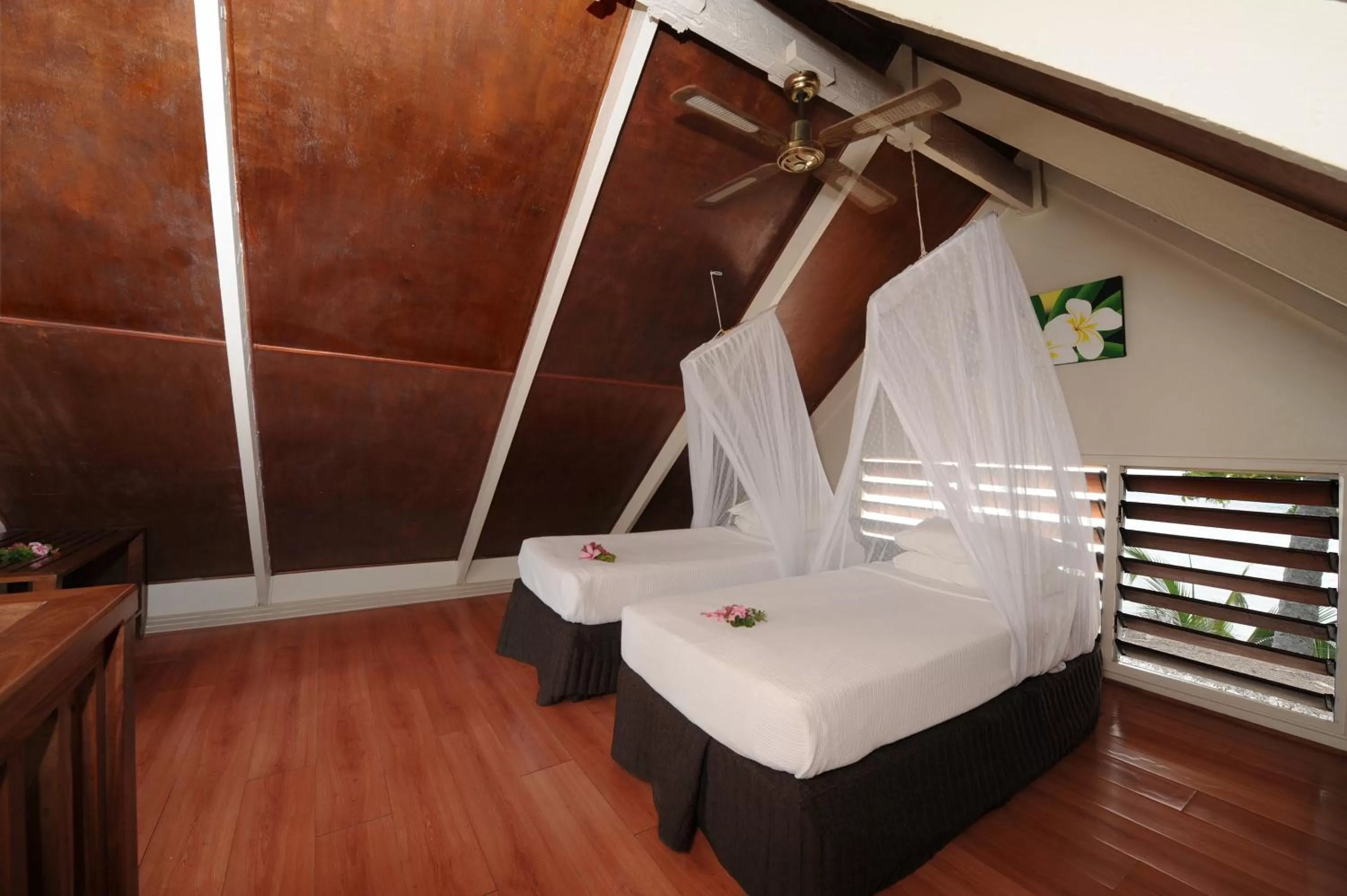 Bed in Erakor Island Resort & Spa