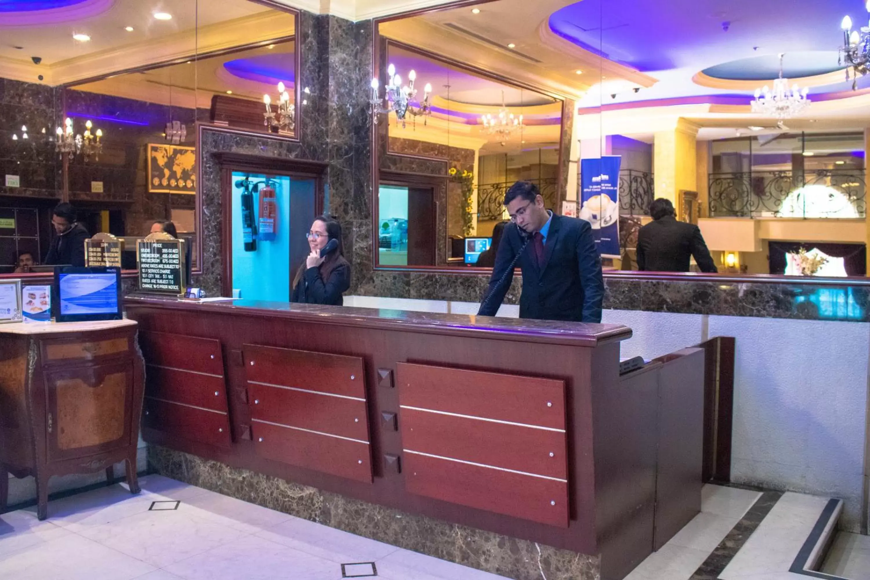 Lobby or reception in Al Maha Regency Hotel Suites - Managed by Aoudi Consultants Lobby or reception in Al Maha Regency Hotel Suites - Managed by Aoudi Consultants