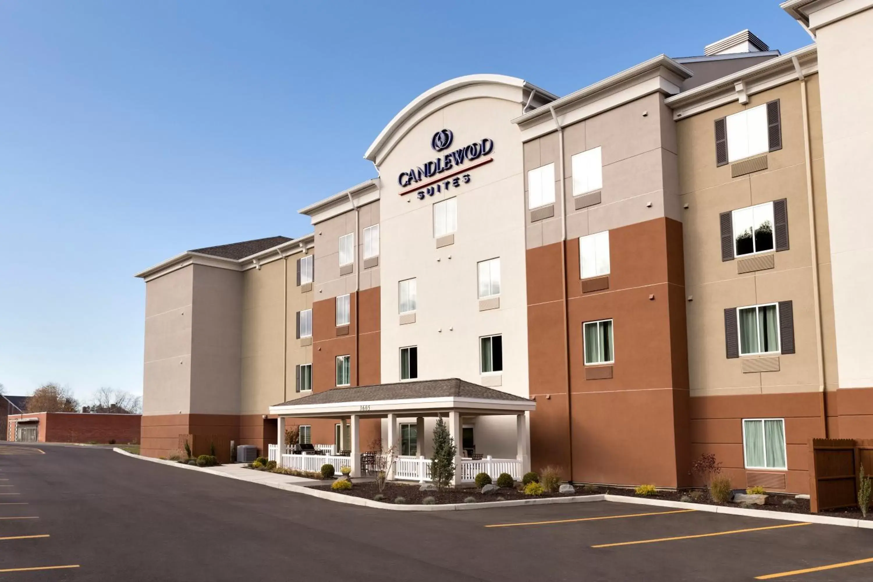 Property Building in Candlewood Suites Vestal - Binghamton, an IHG Hotel