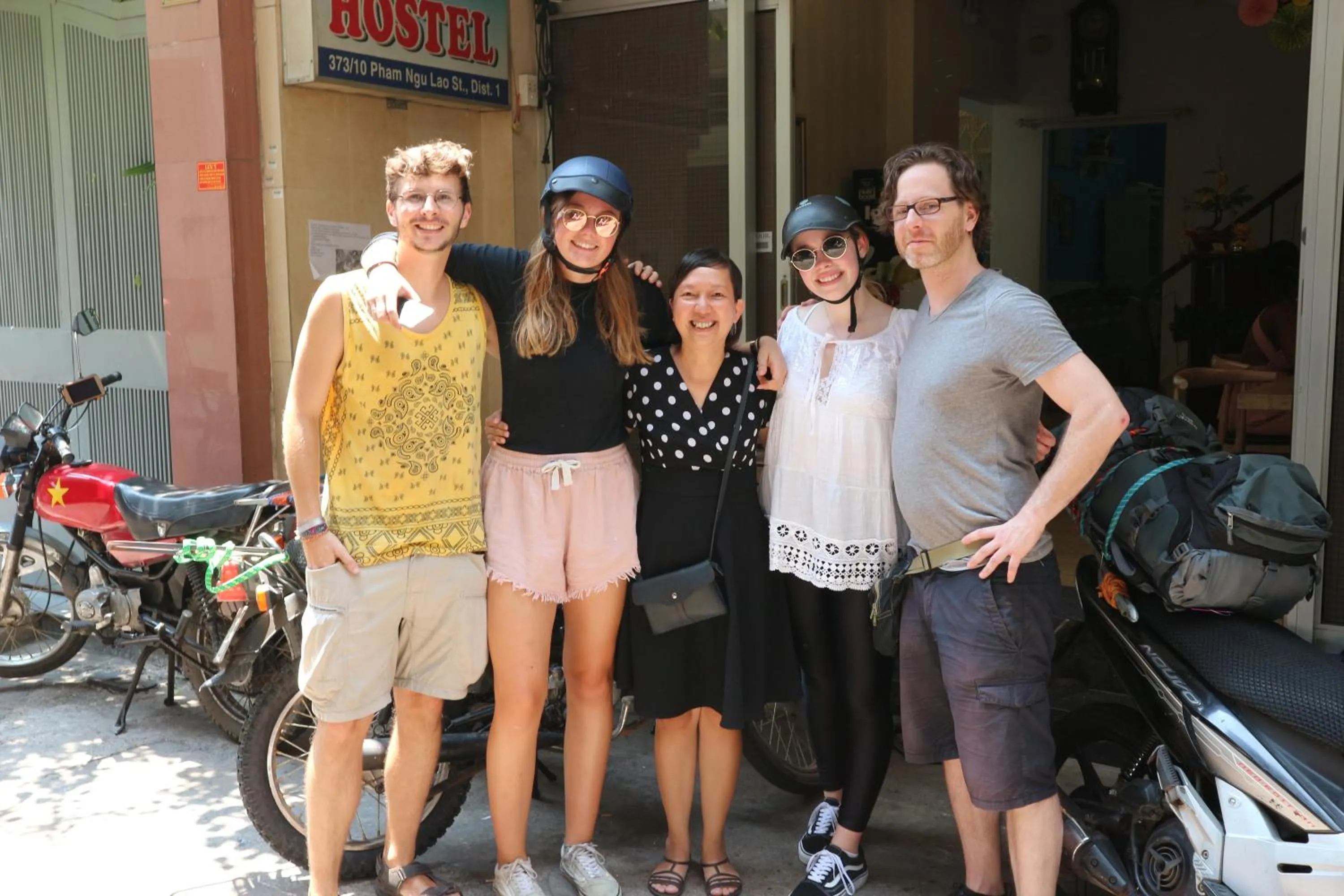 Off site in Long Hostel