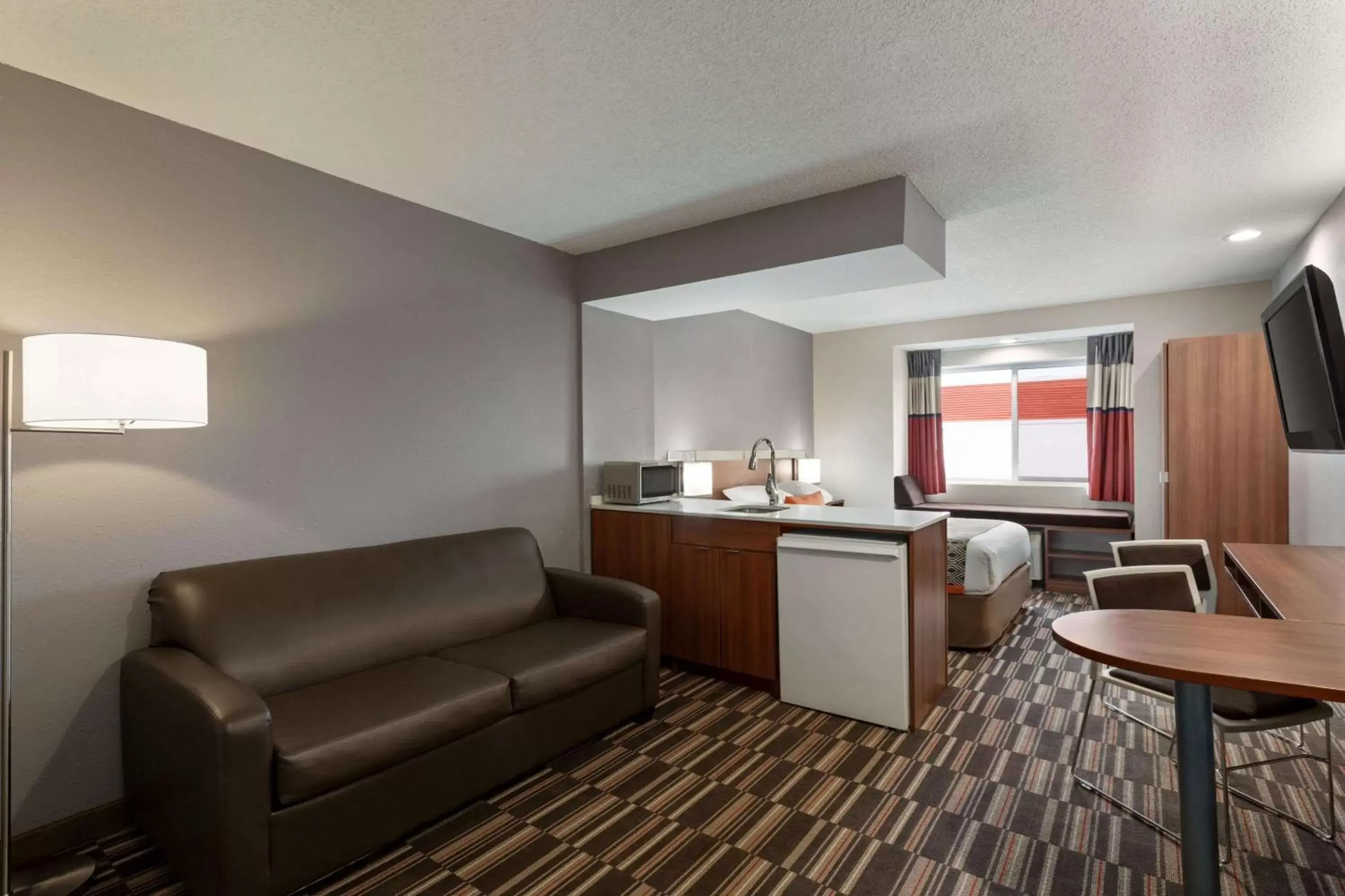 Photo of the whole room, Seating Area in Microtel Inn & Suites by Wyndham