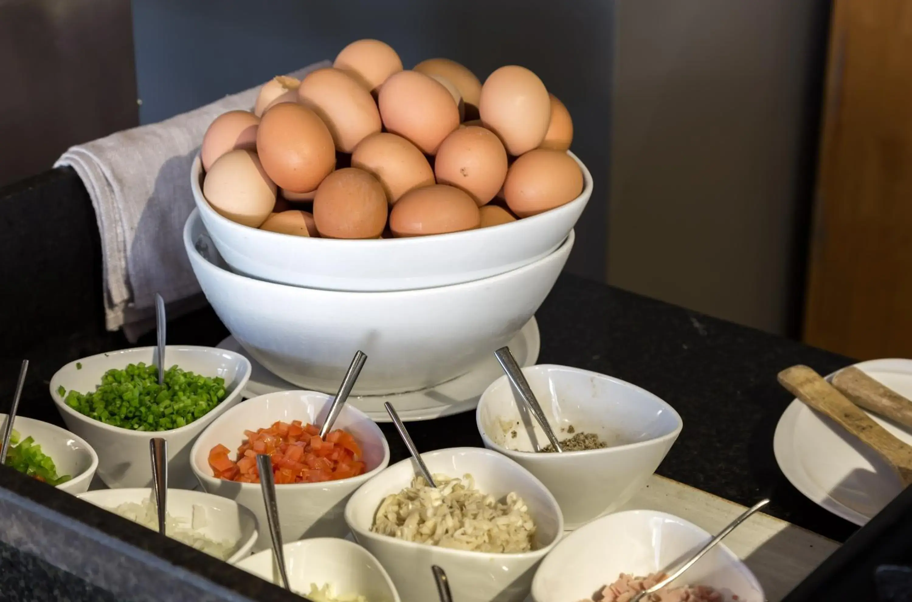 Buffet breakfast, Food in Damrei Angkor Hotel