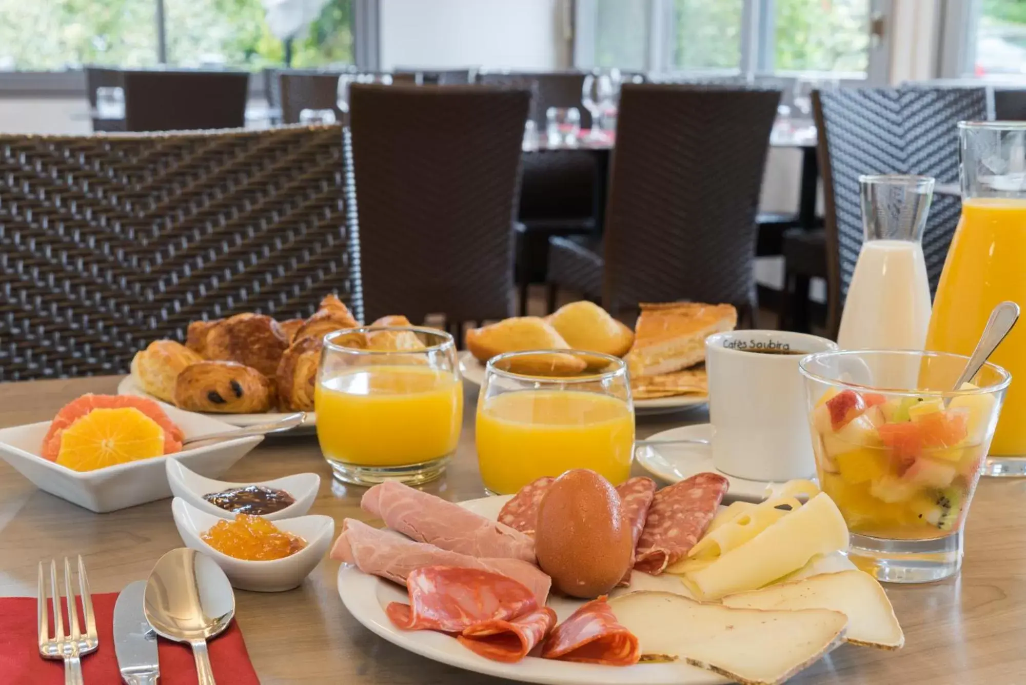 Food close-up, Breakfast in Sure Hotel by Best Western Biarritz Aeroport