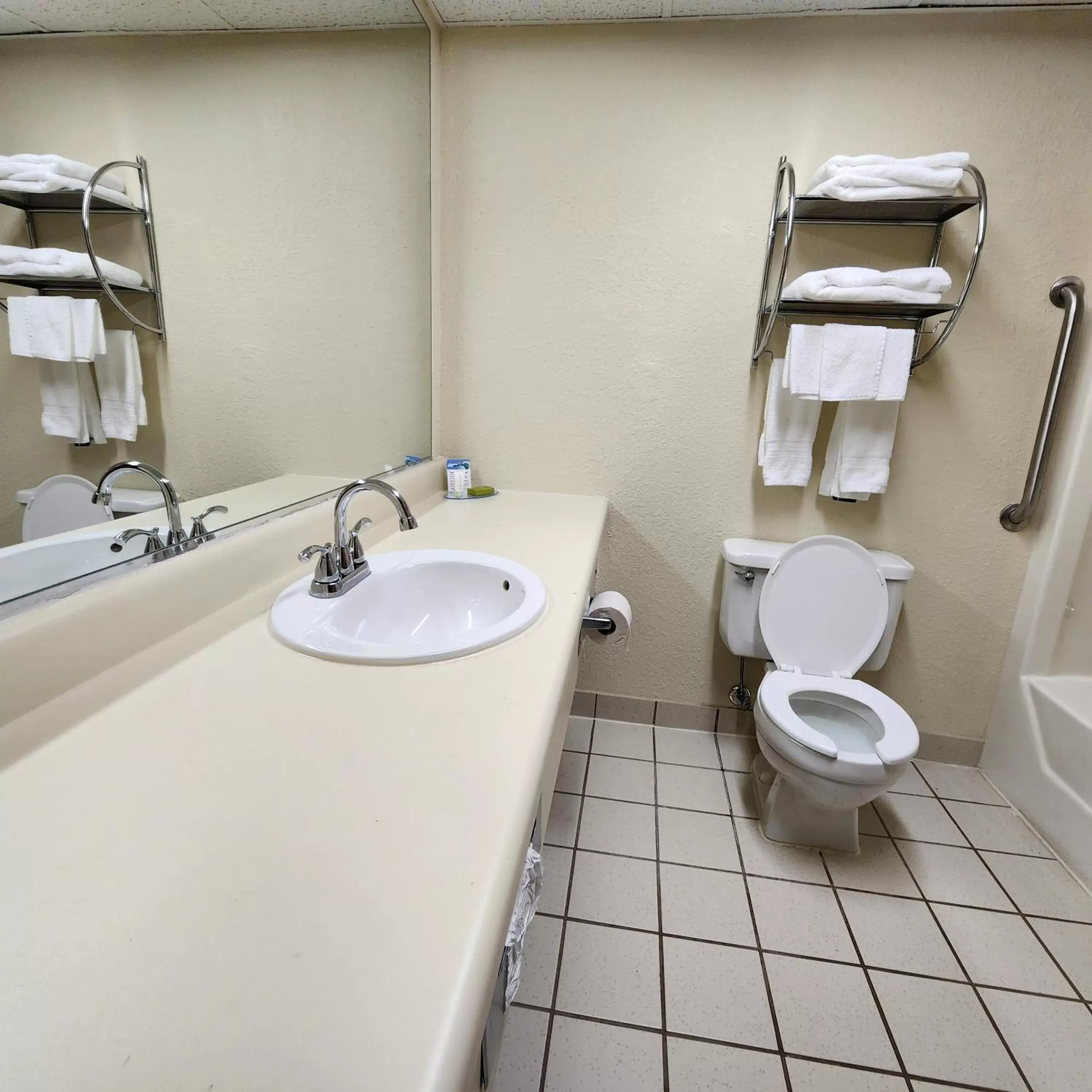 Bathroom in Katahdin Inn & Suites