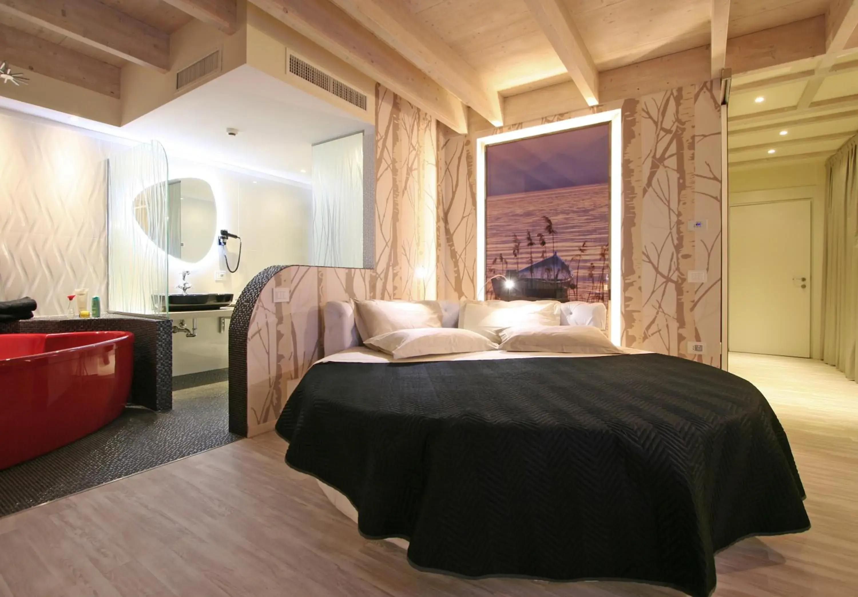 Photo of the whole room, Bed in Ecohotel Primavera