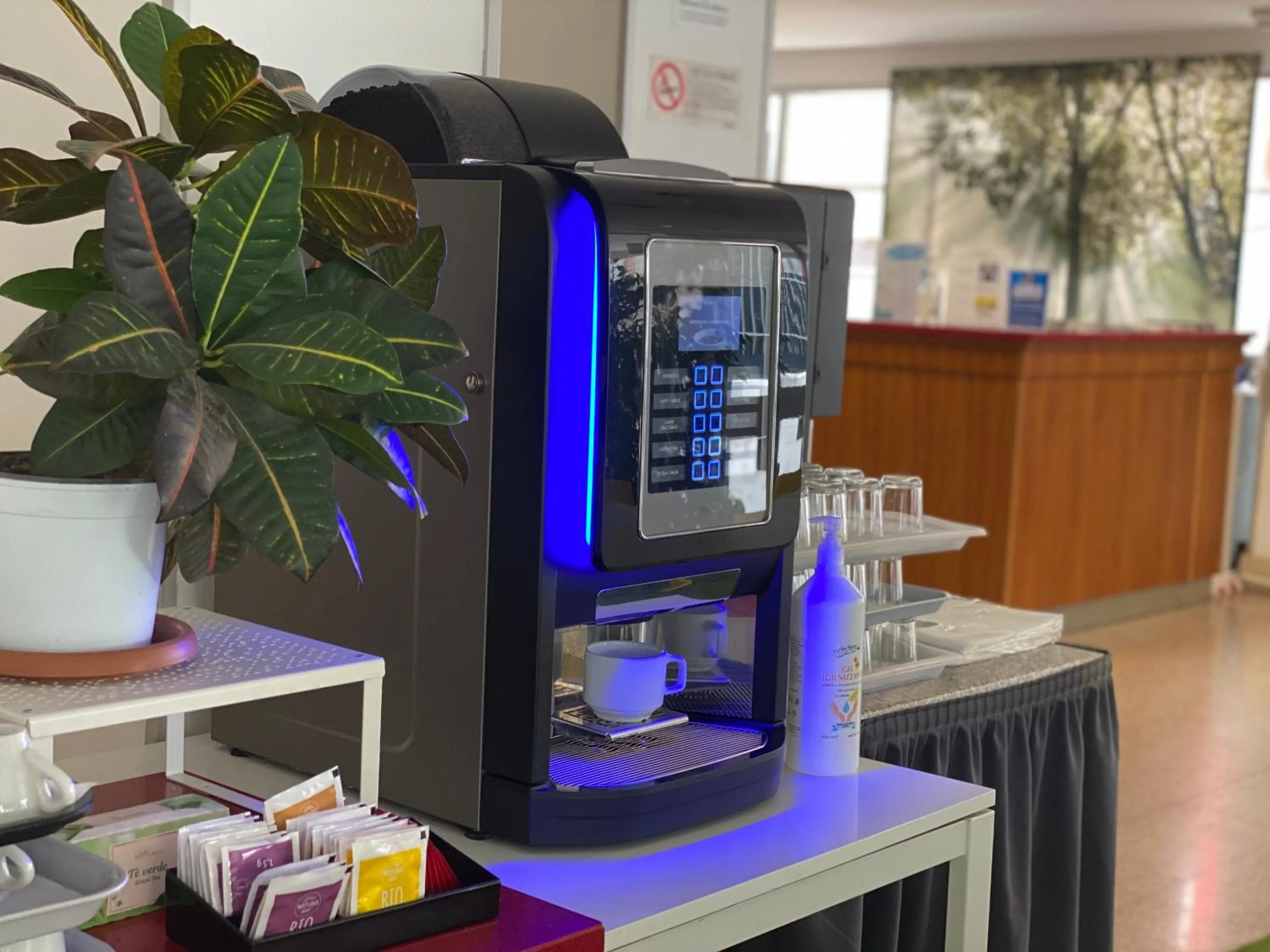 Lobby or reception in Albergo Guido Reni