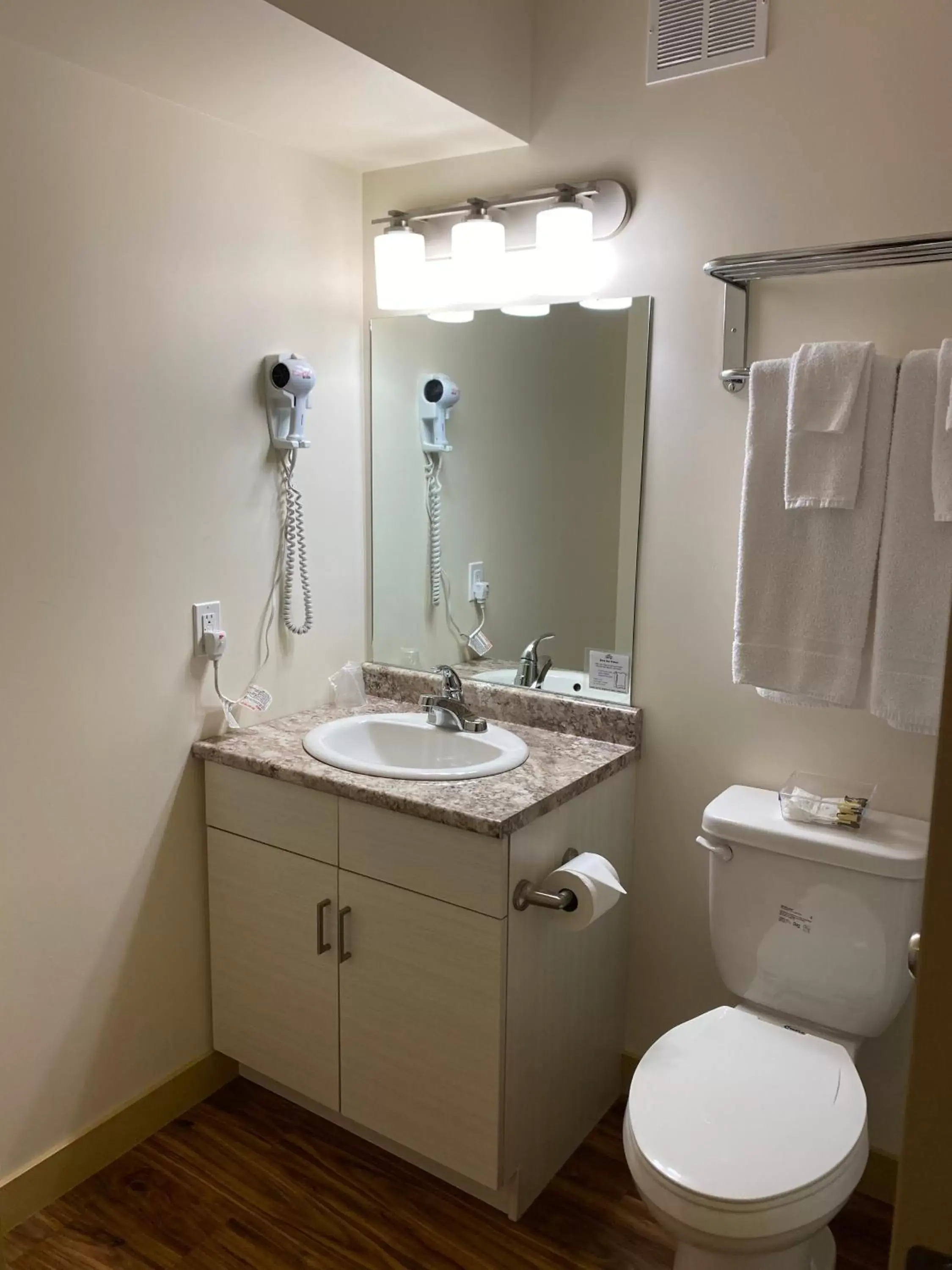 Toilet, Bathroom in Sleep Suite Motel