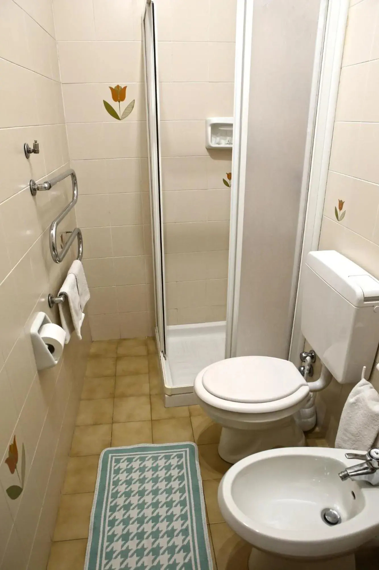 Shower, Bathroom in Albergo Gusmeroli