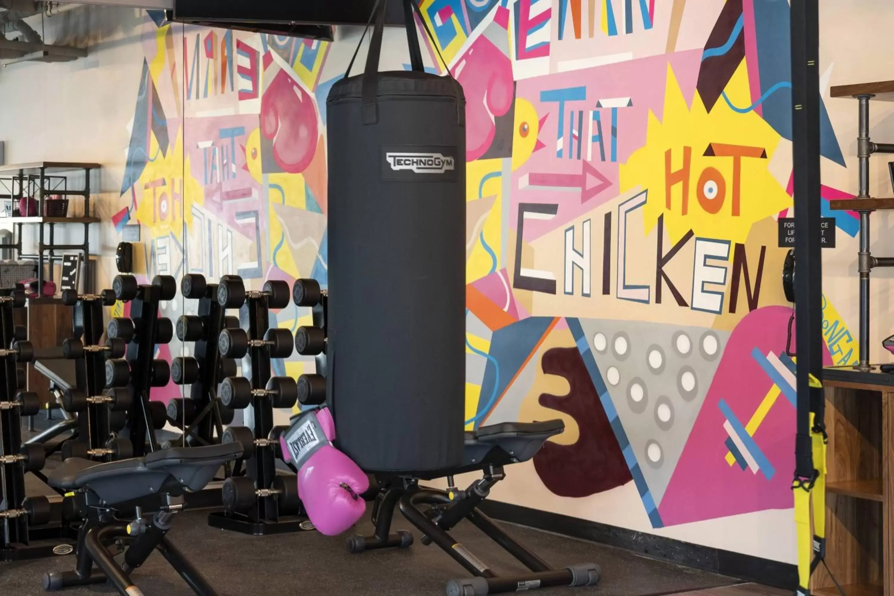 Fitness centre/facilities, Fitness Center/Facilities in Moxy Nashville Vanderbilt Area