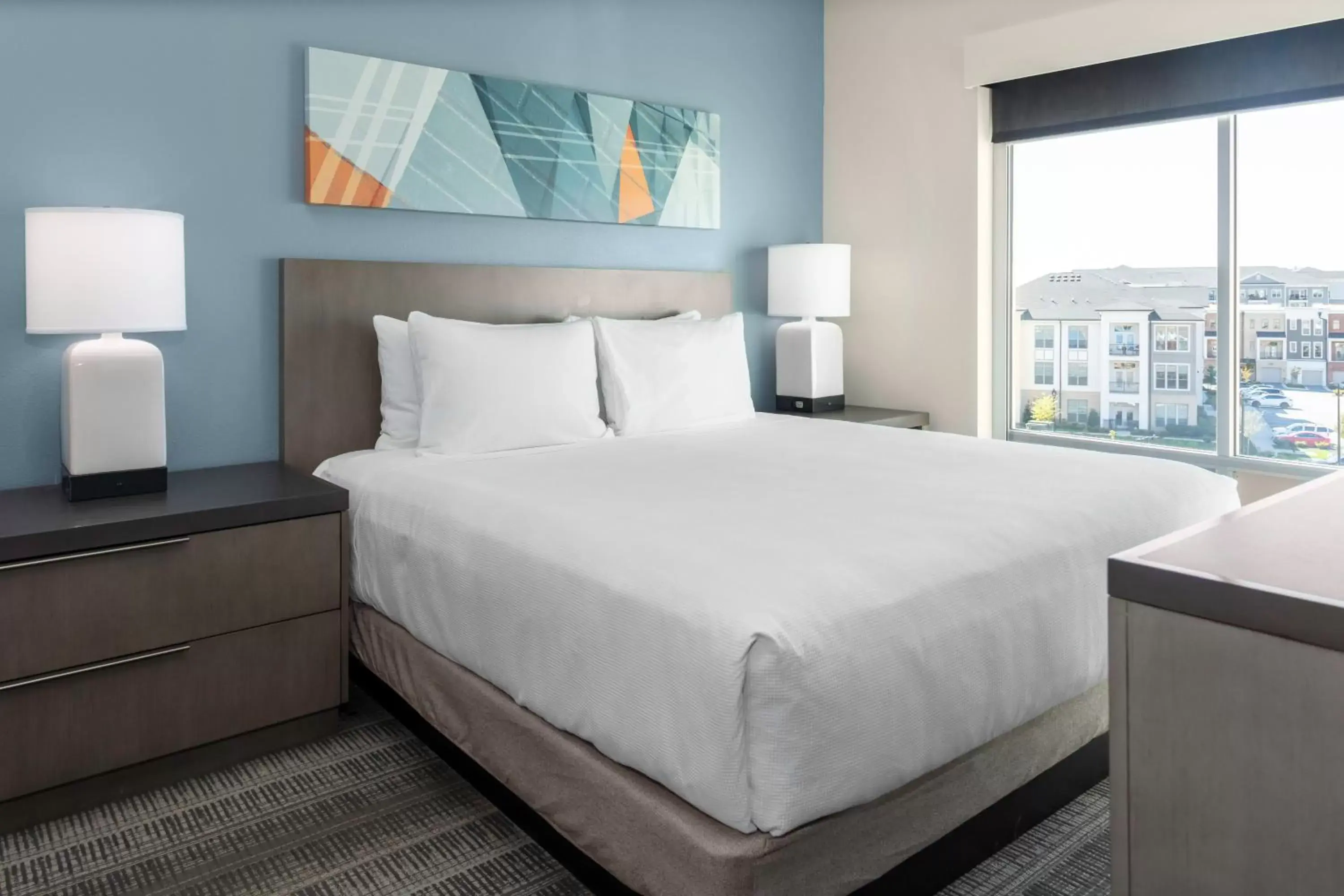 King Studio Suite with Sofa Bed, Kitchen and Accessible Tub in Hyatt House Charlotte Rea Farms King Studio Suite with Sofa Bed, Kitchen and Accessible Tub in Hyatt House Charlotte Rea Farms