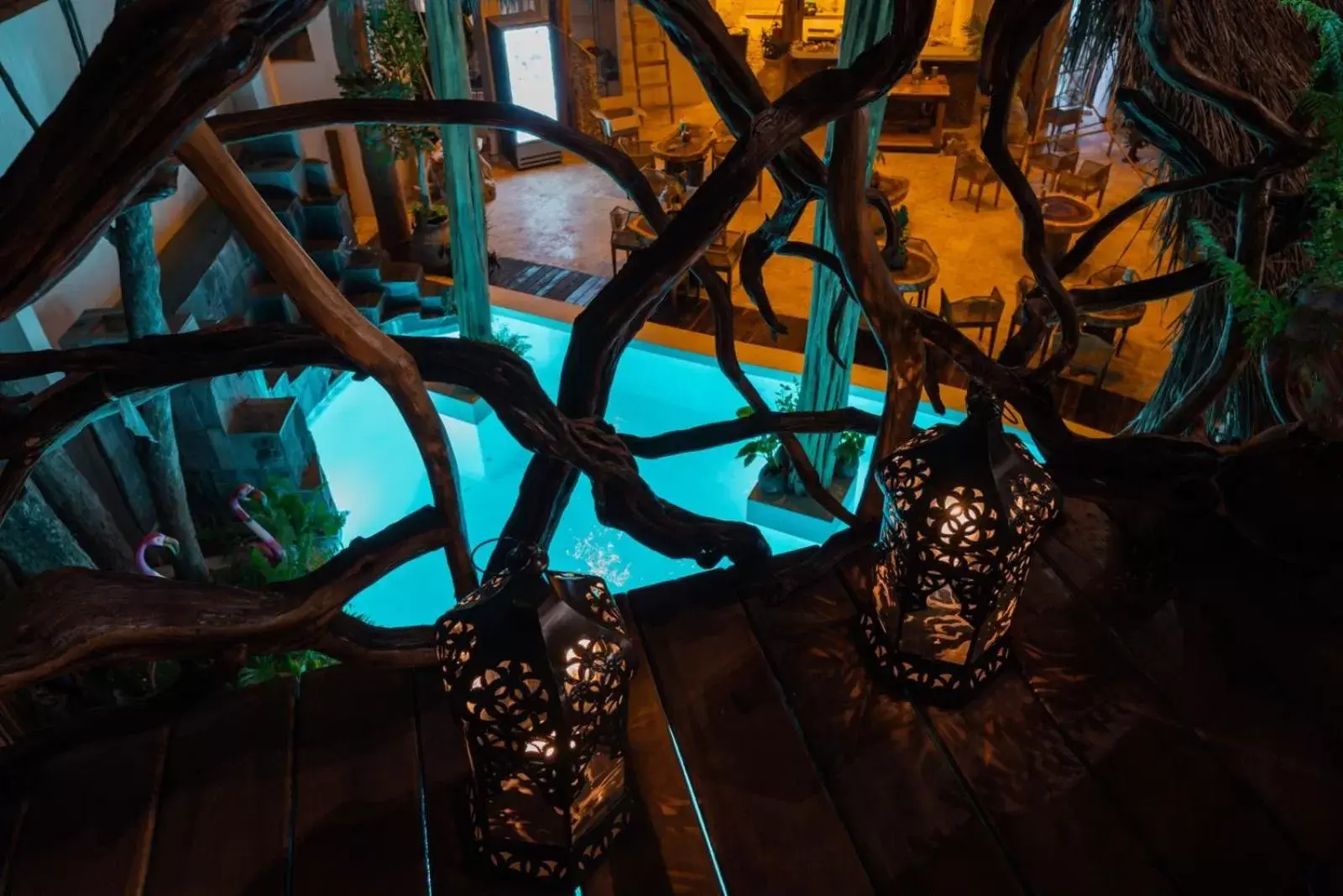 Night, Pool View in Xkeban Tulum Adults Only