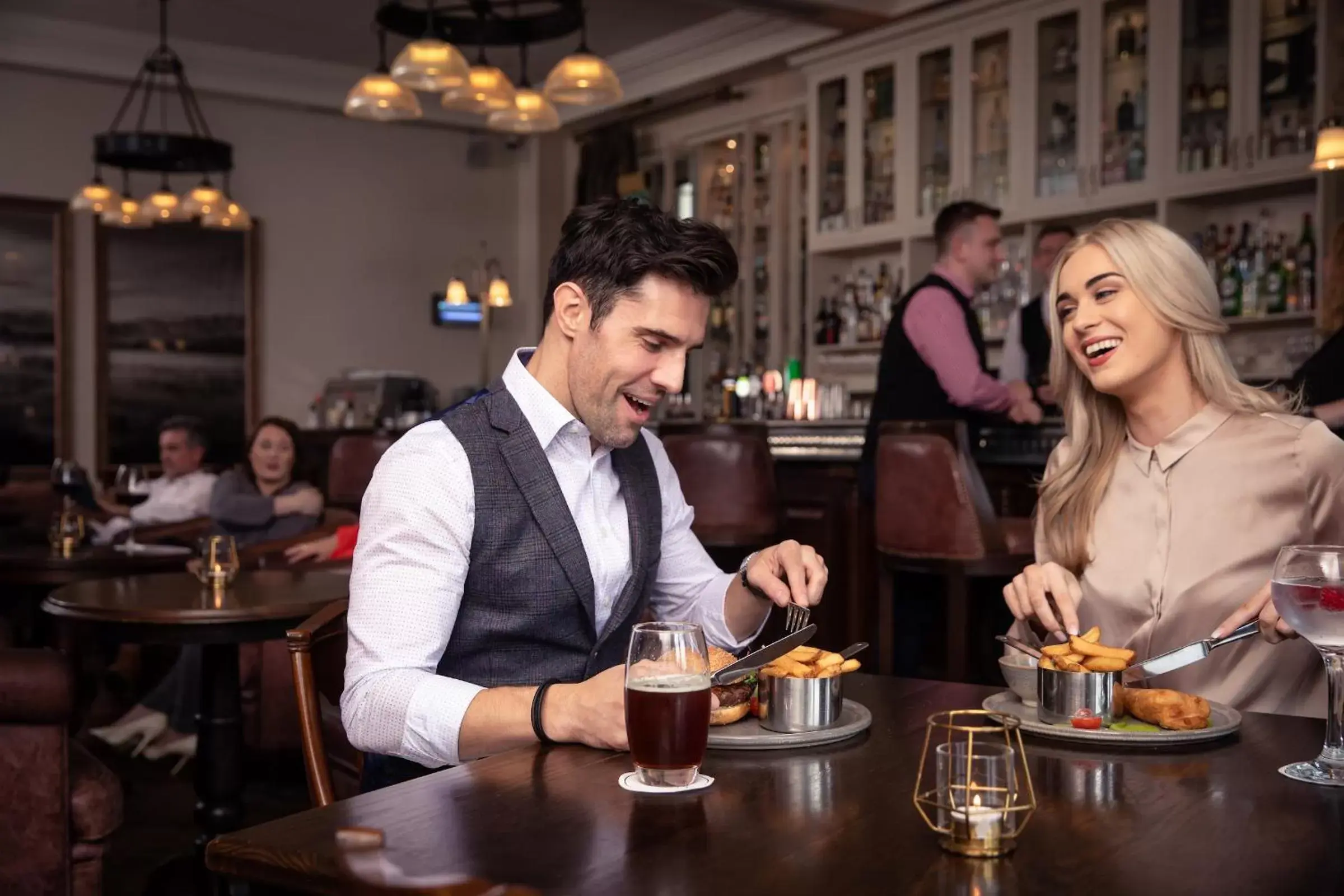 Lounge or bar, Guests in Lough Eske Castle