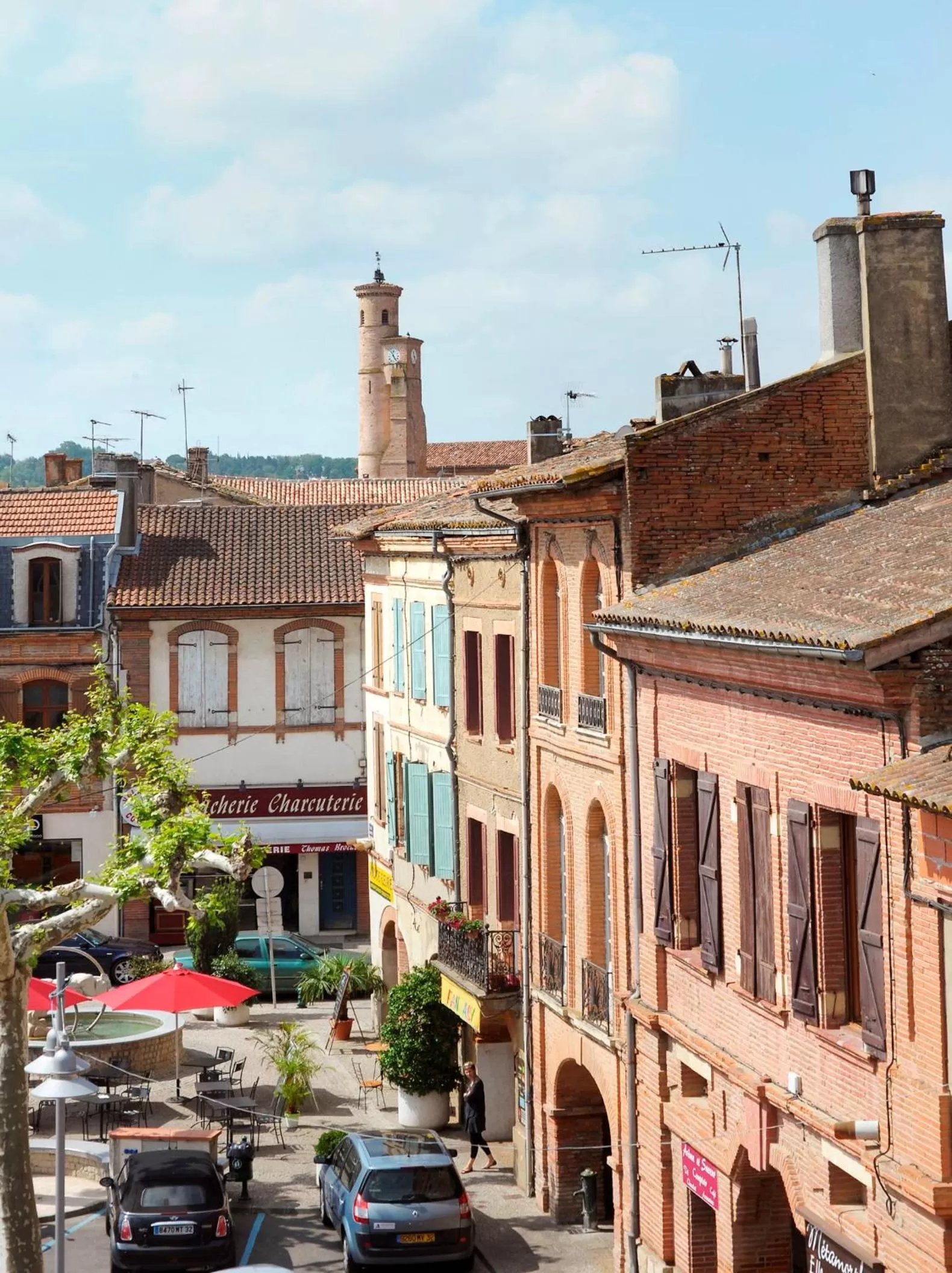 City view in L’Échappée Belle