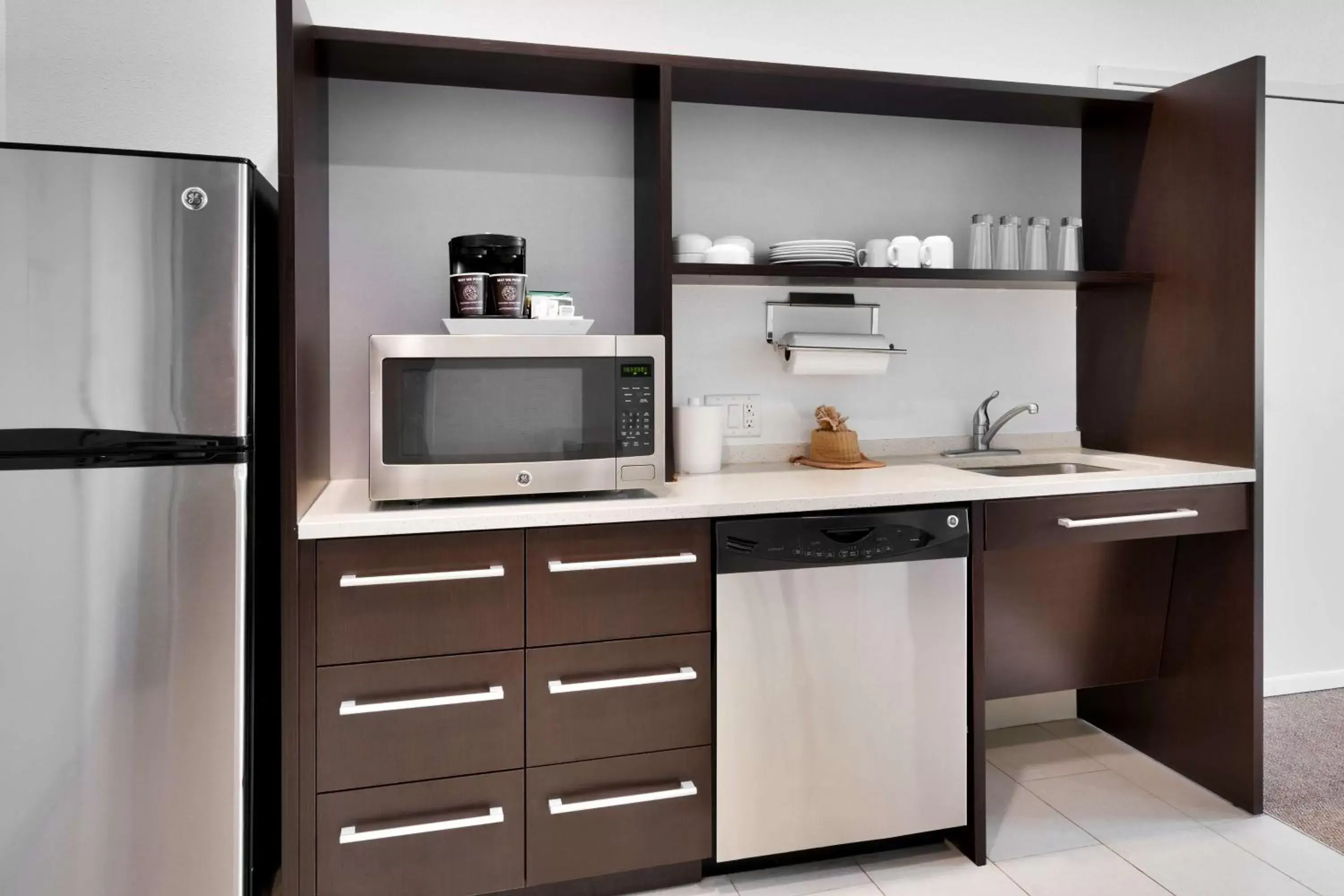 Kitchen or kitchenette, Kitchen/Kitchenette in Home2 Suites by Hilton Houston/Katy