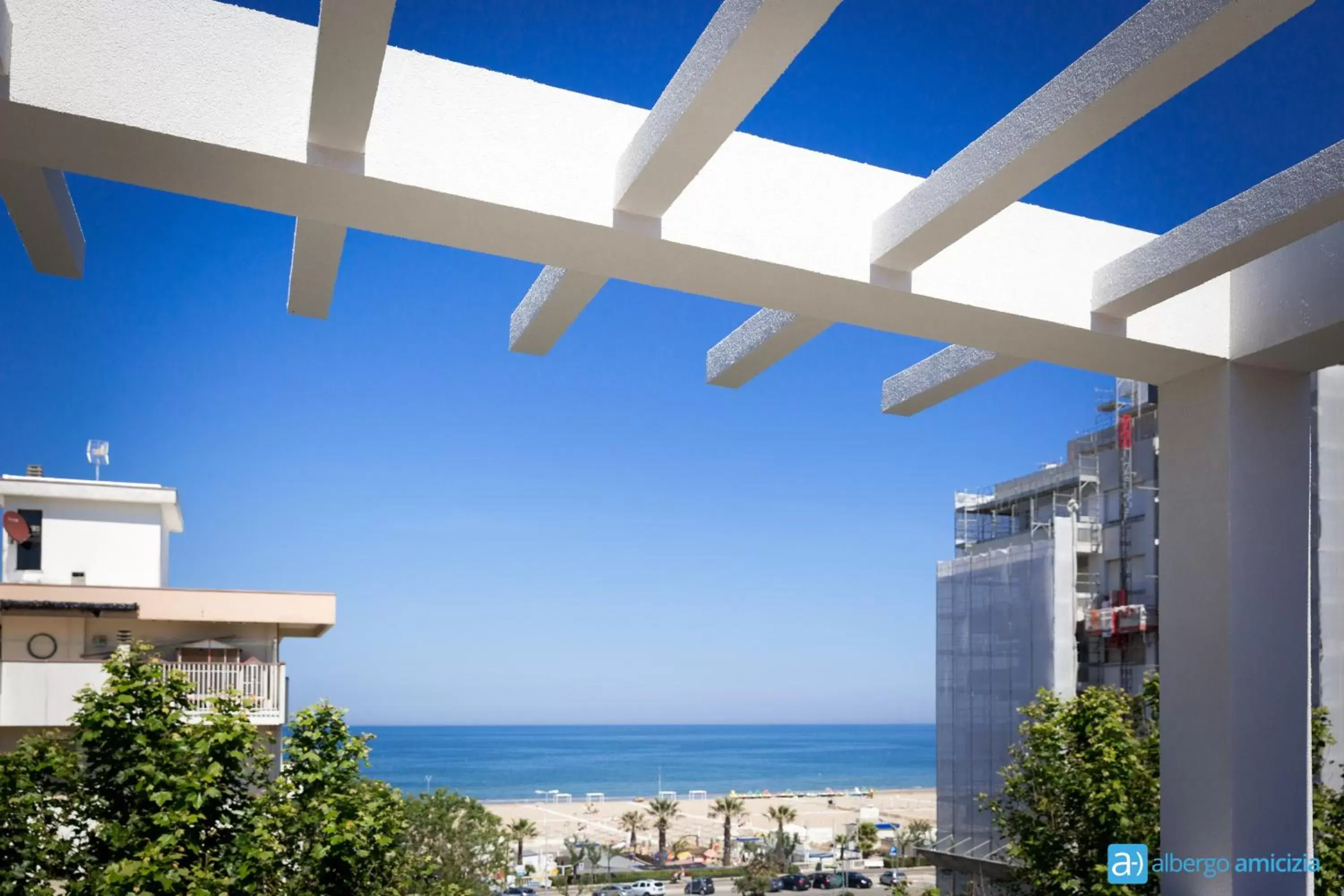 Sea view in Hotel Amicizia Sea view in Hotel Amicizia