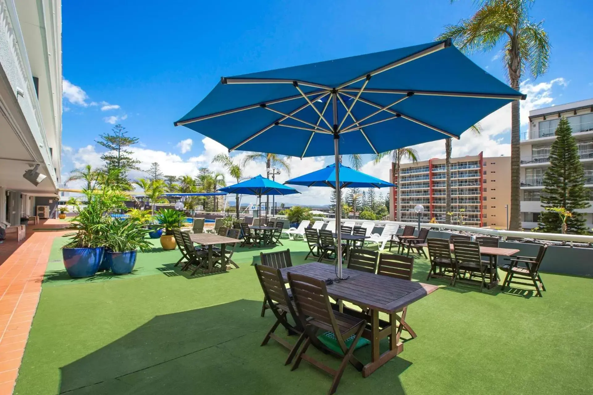 BBQ facilities in Port Pacific Resort