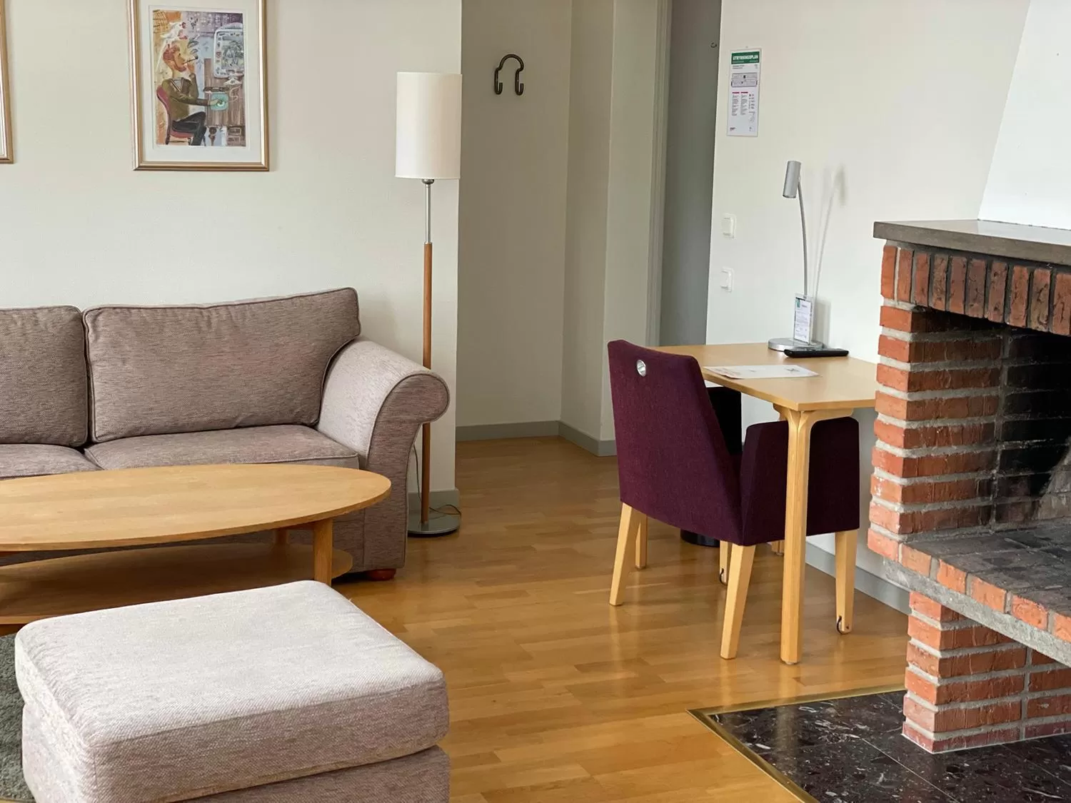 Seating area in Runö Möten & Events