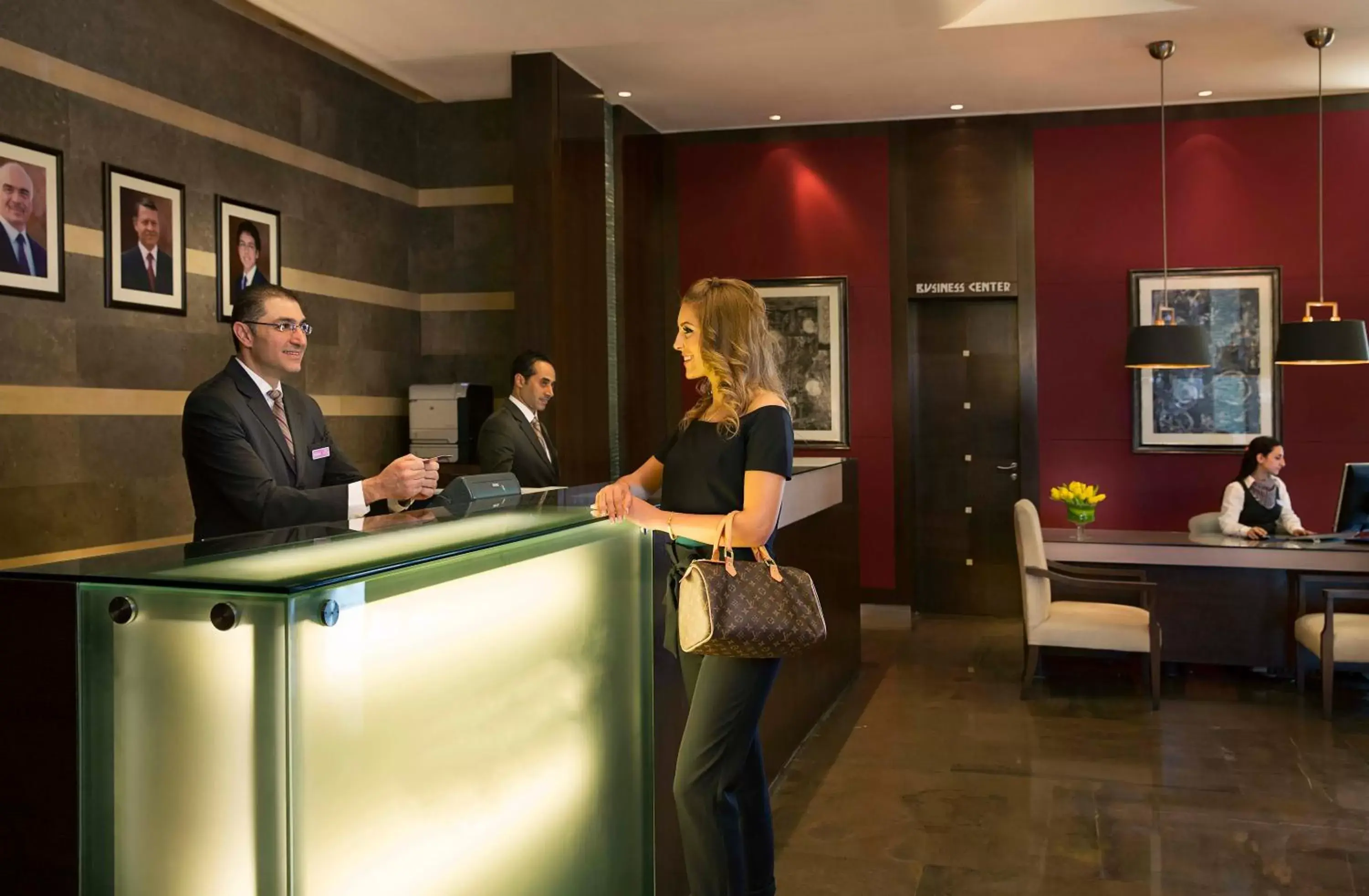 Property building, Lobby/Reception in Crowne Plaza Amman, an IHG Hotel