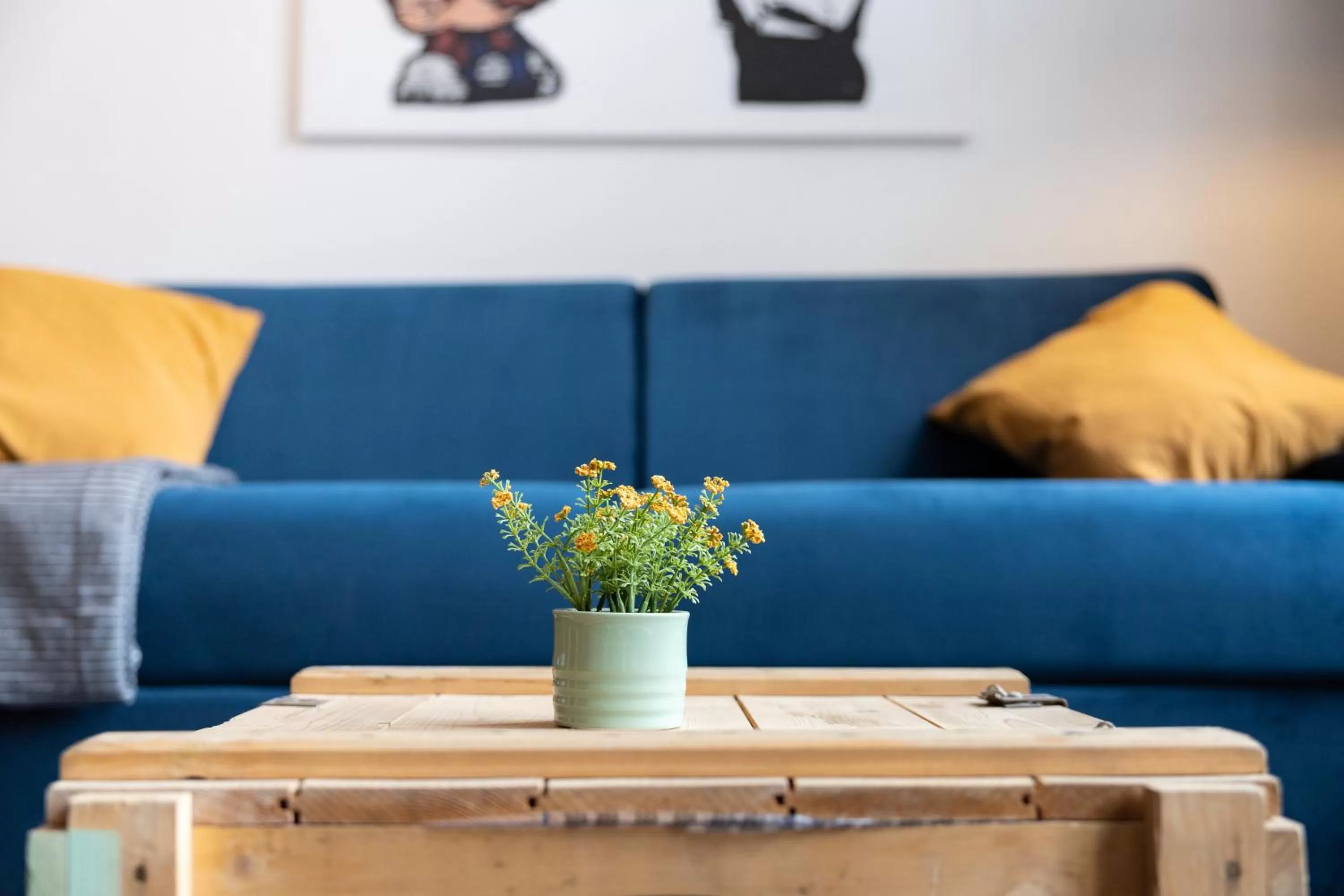 Living room in Apartments an der Oper - Innenstadt - Zentral - Küche - Wifi - Powered by Ko-Living