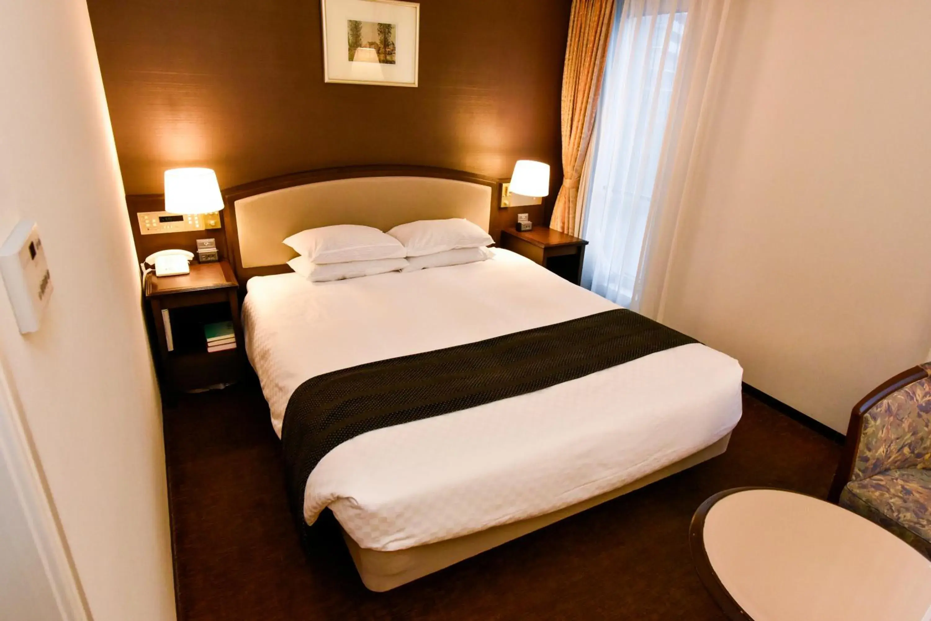 Bed in Kumamoto Hotel Castle