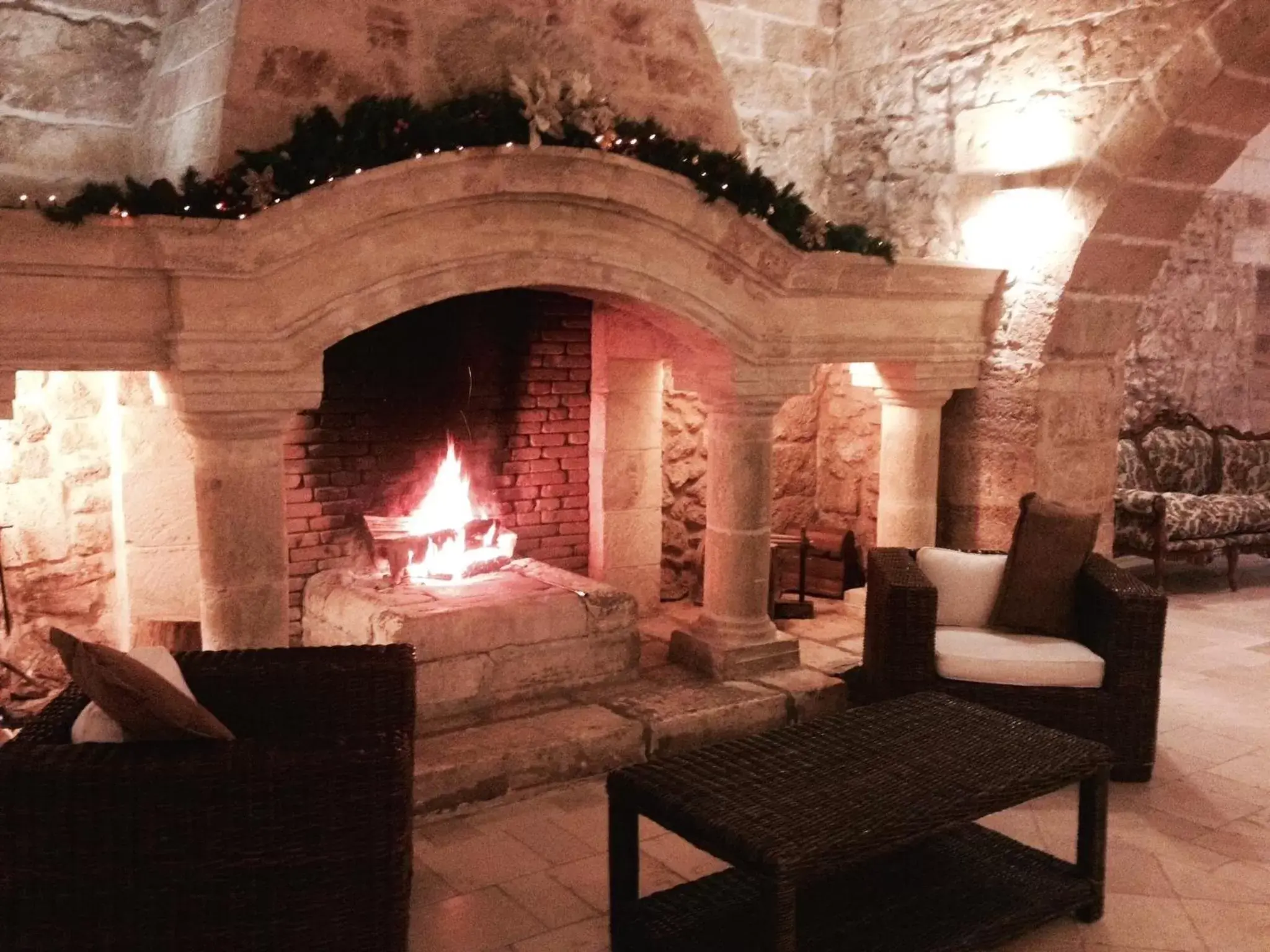 Decorative detail, Seating Area in Antica Masseria Martuccio