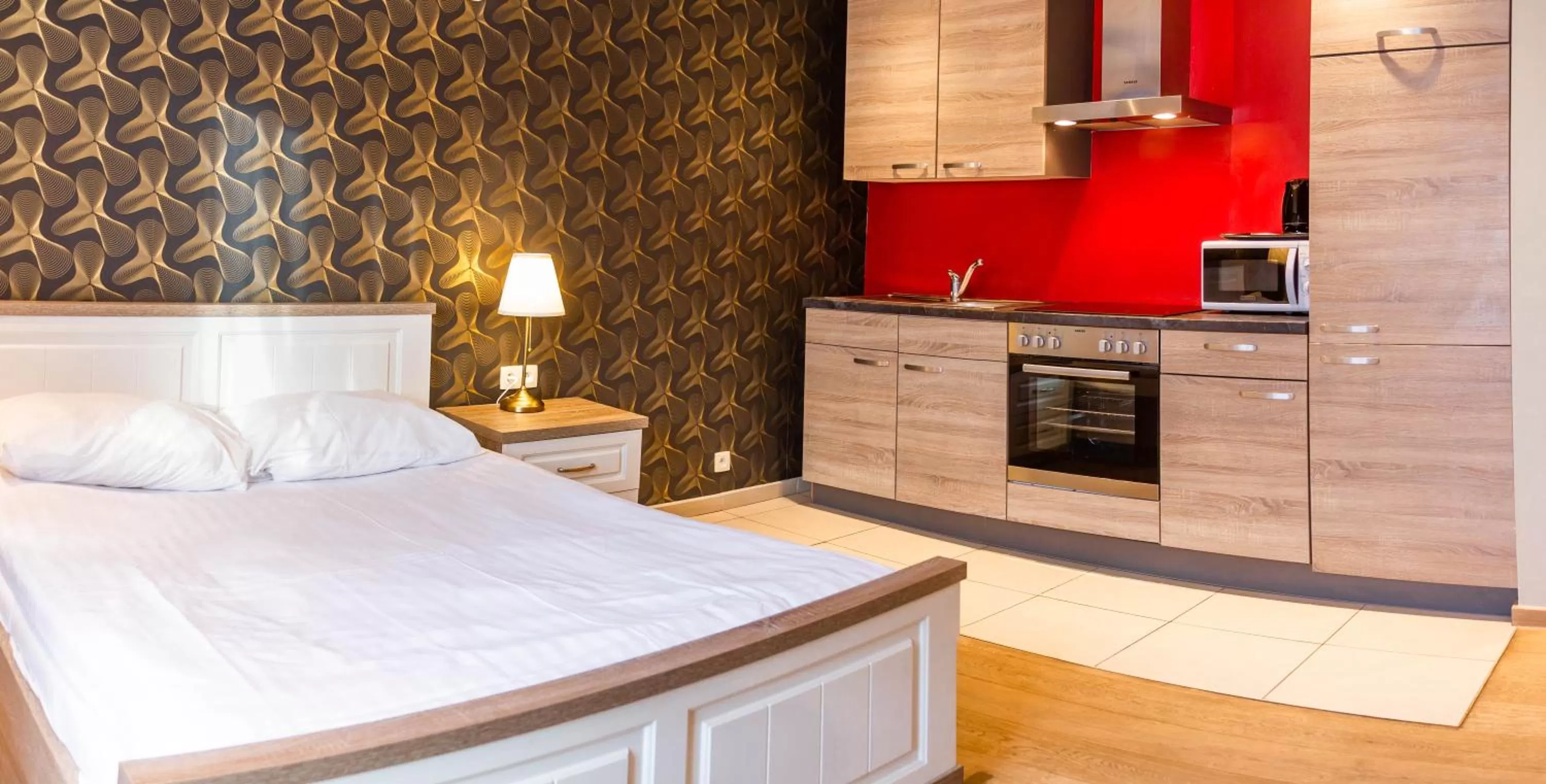 Bed in Wellness Apart Hotel