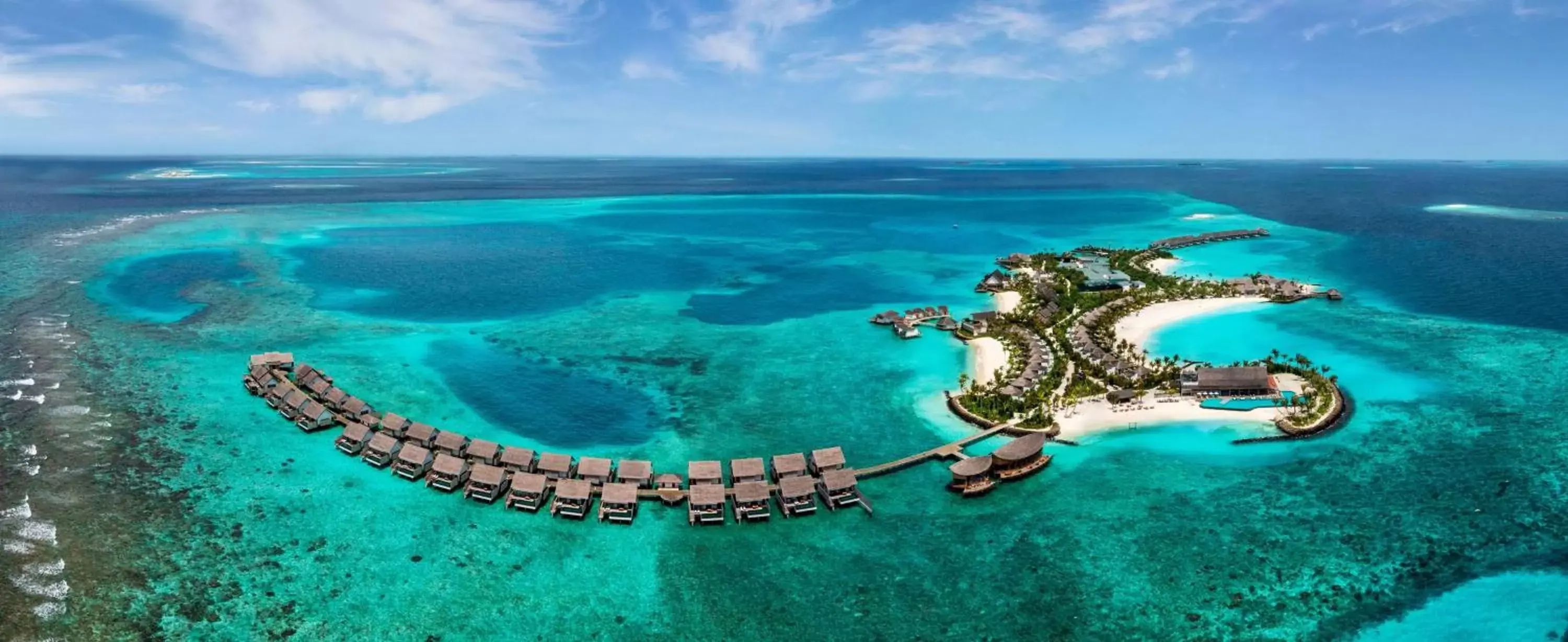 Property building, Bird's-eye View in Hilton Maldives Amingiri Resort & Spa
