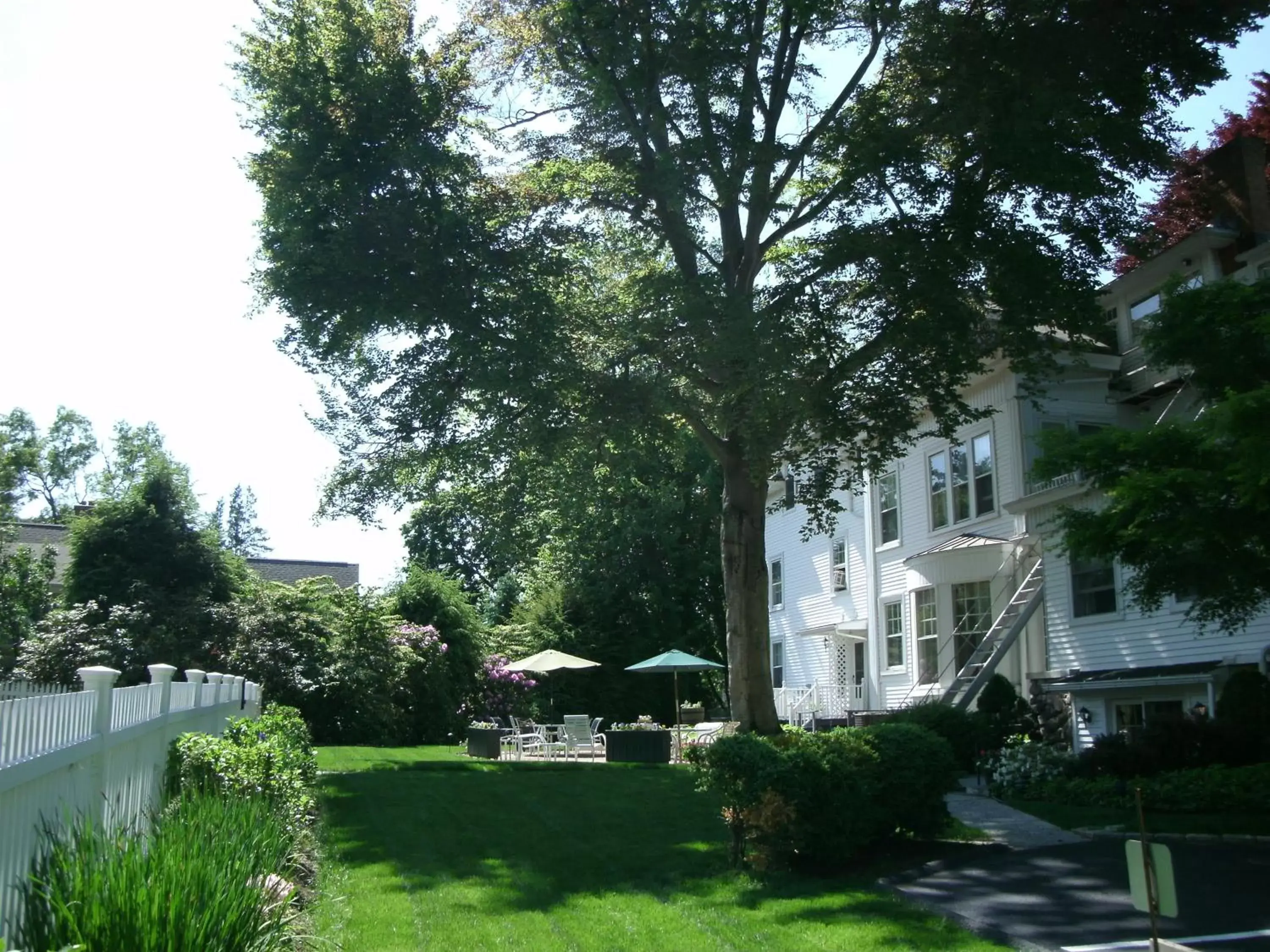 Patio, Garden in Stanton House Inn