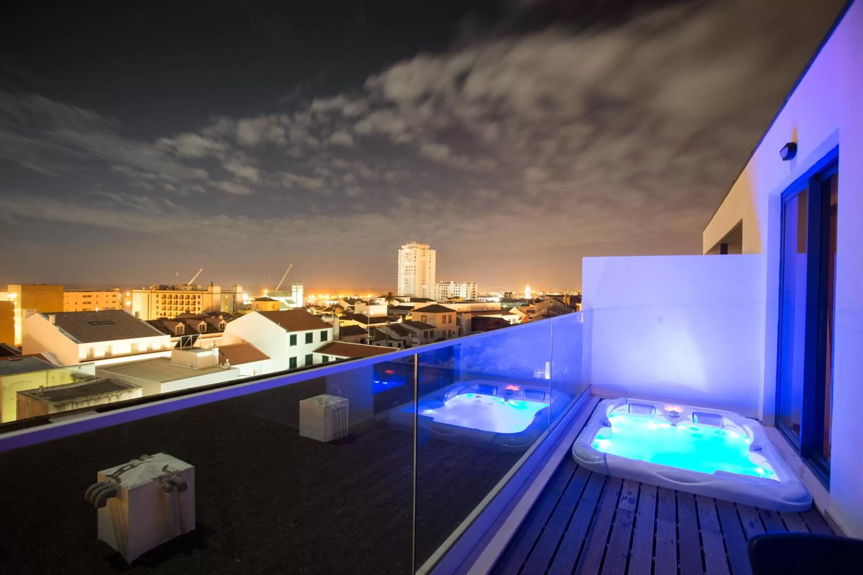 Balcony/Terrace, Swimming Pool in Antillia Hotel