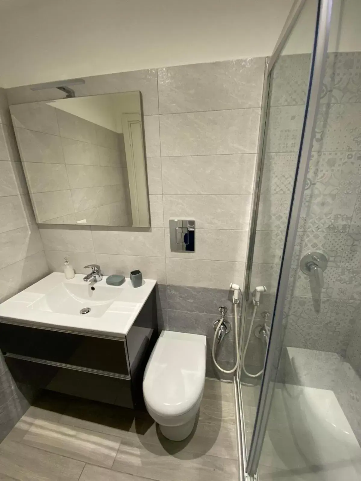 Bathroom in 2B Fifteen Floor Suite Napoli