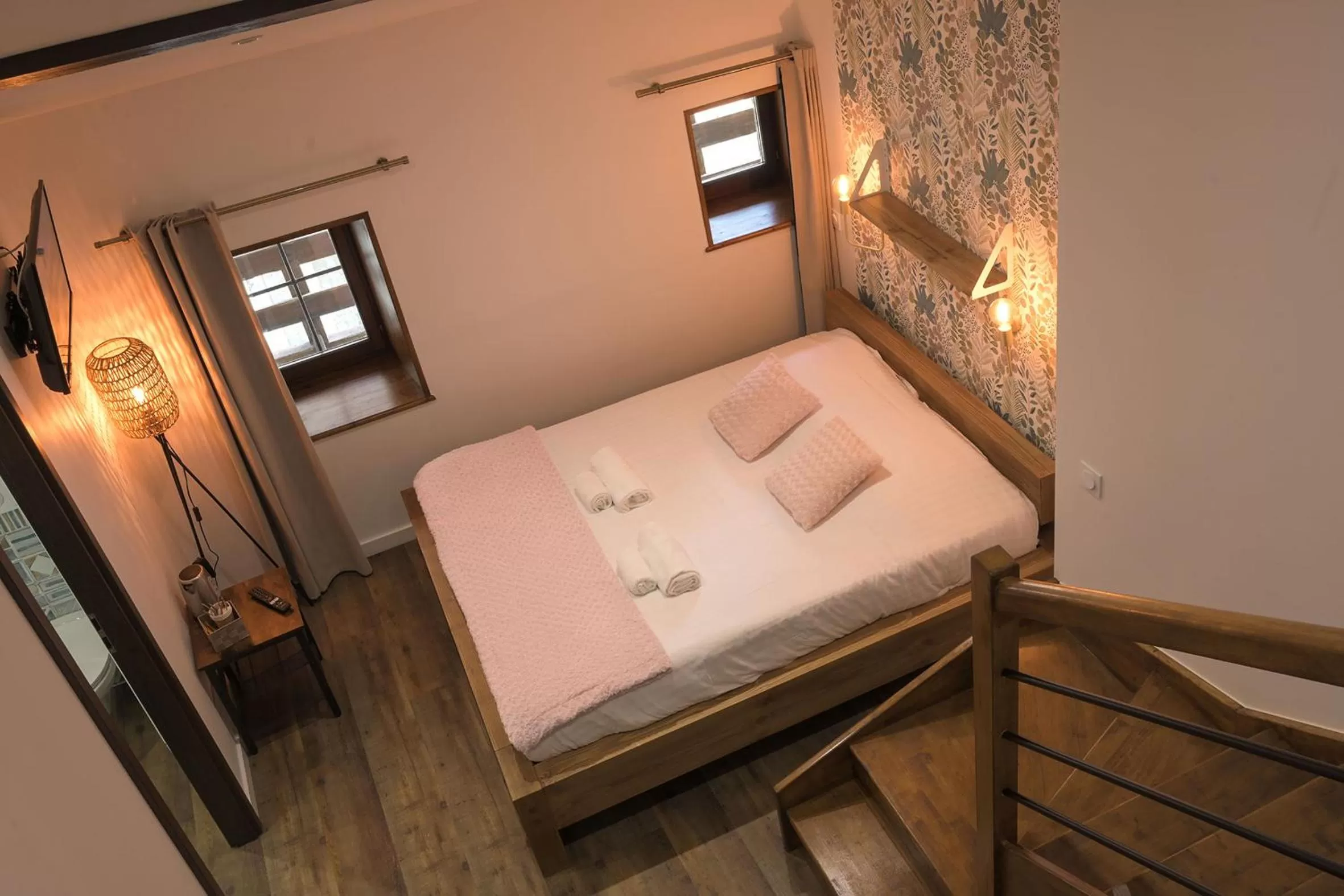 Bed in Hotel De La Croisée