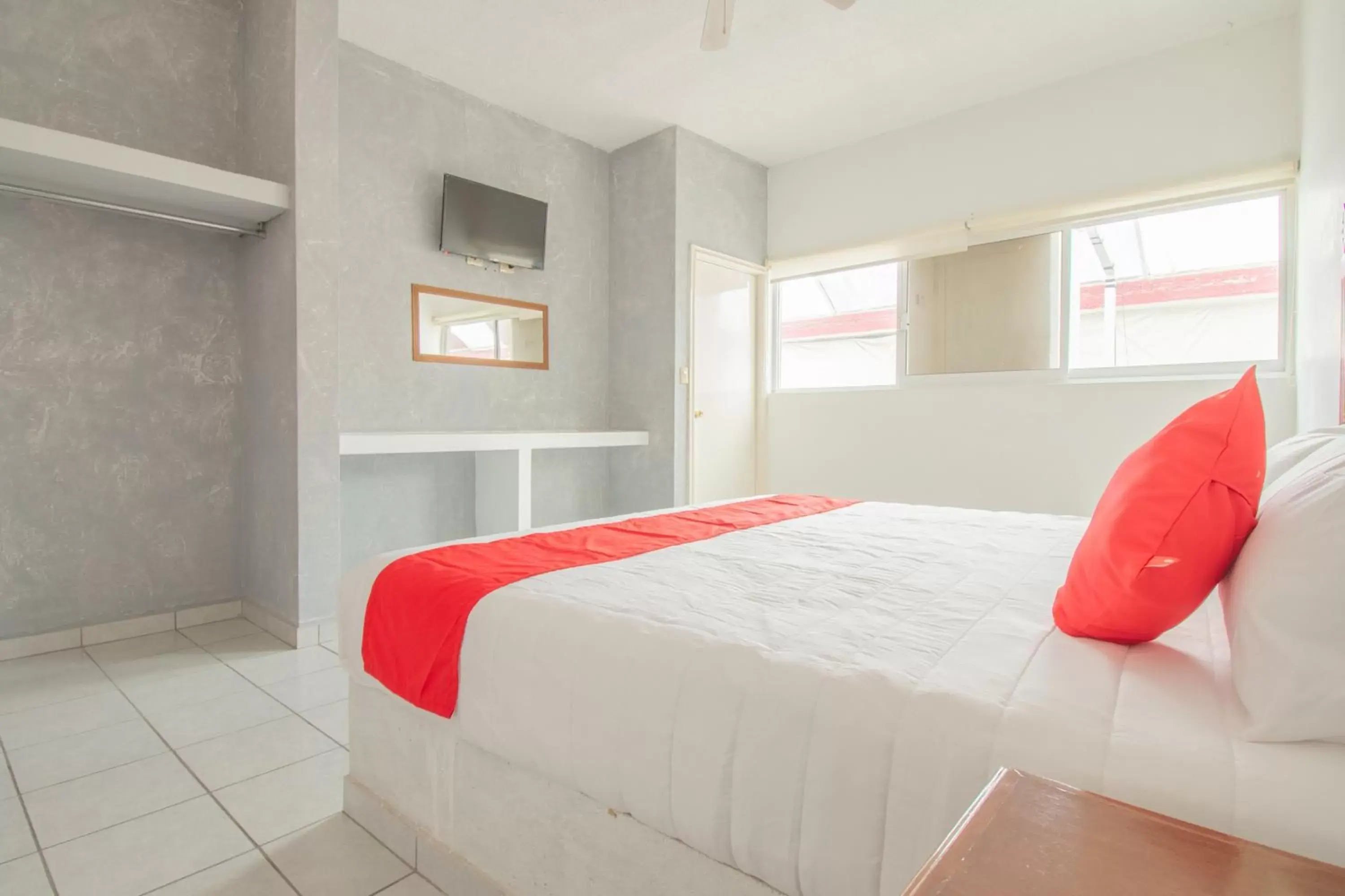 Bedroom, Bed in OYO Hotel Morelos, Villa Hidalgo