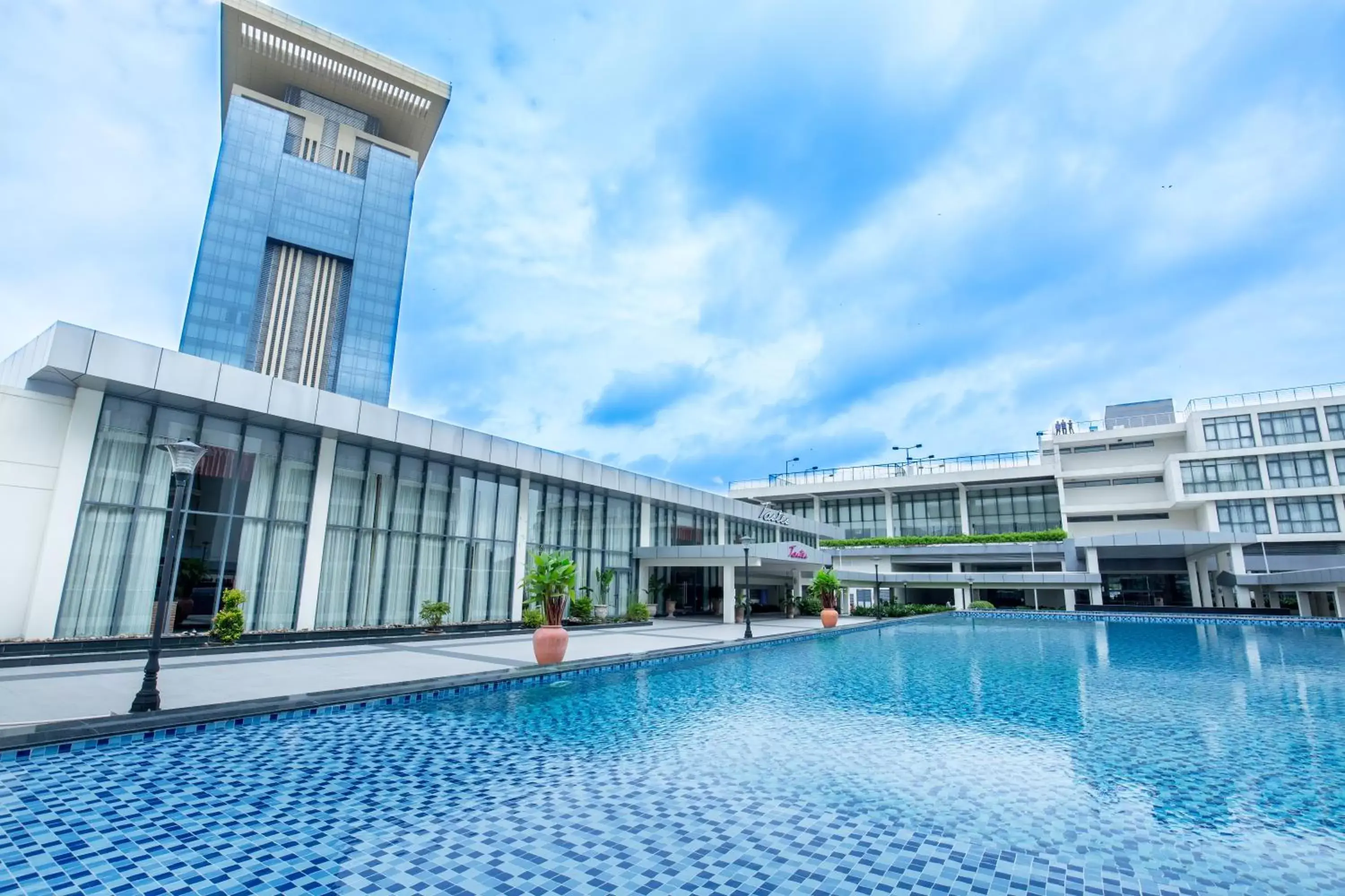 Off site, Swimming Pool in Becamex Hotel New City