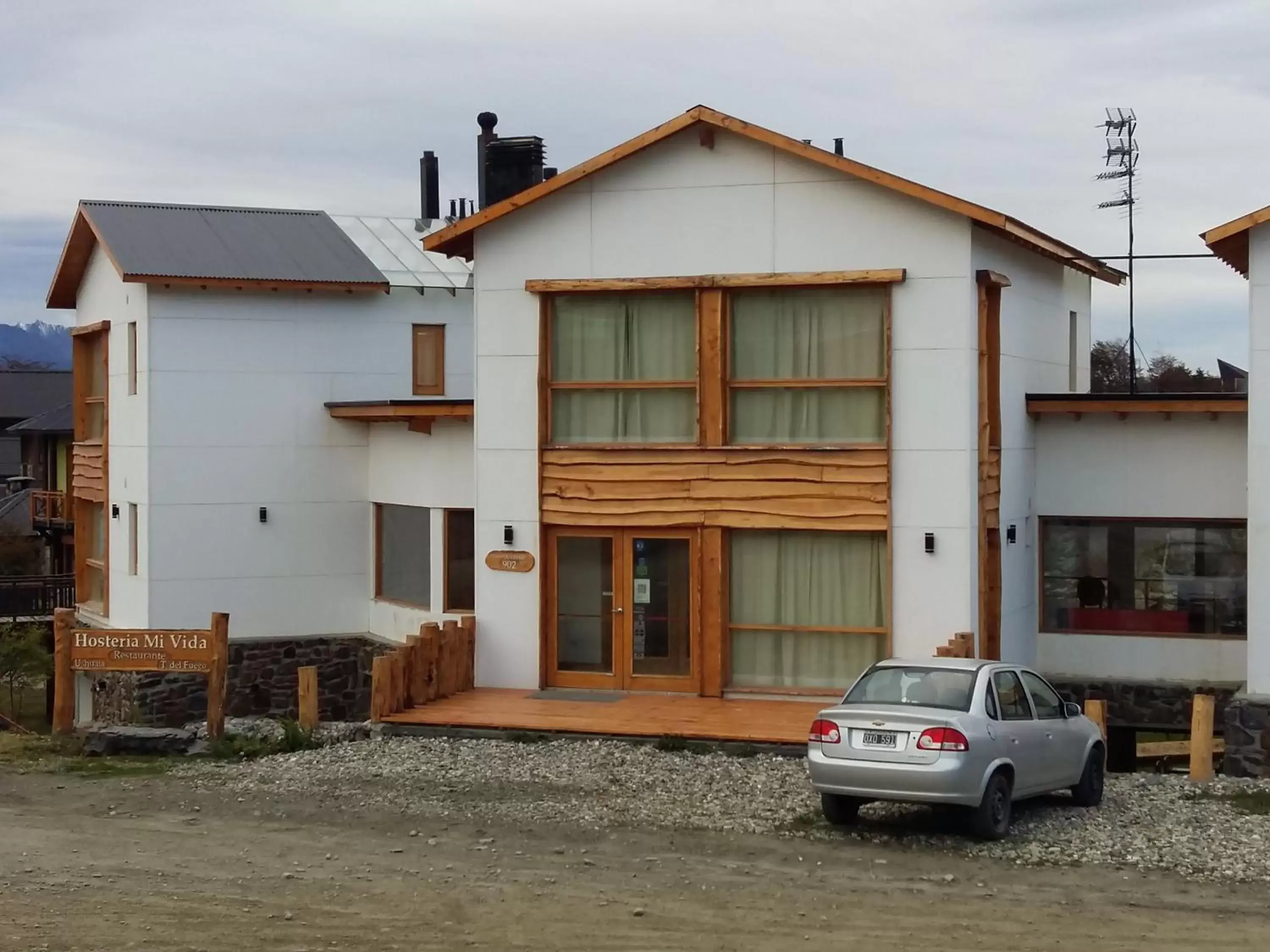 Facade/entrance, Property Building in Hosteria Mi Vida