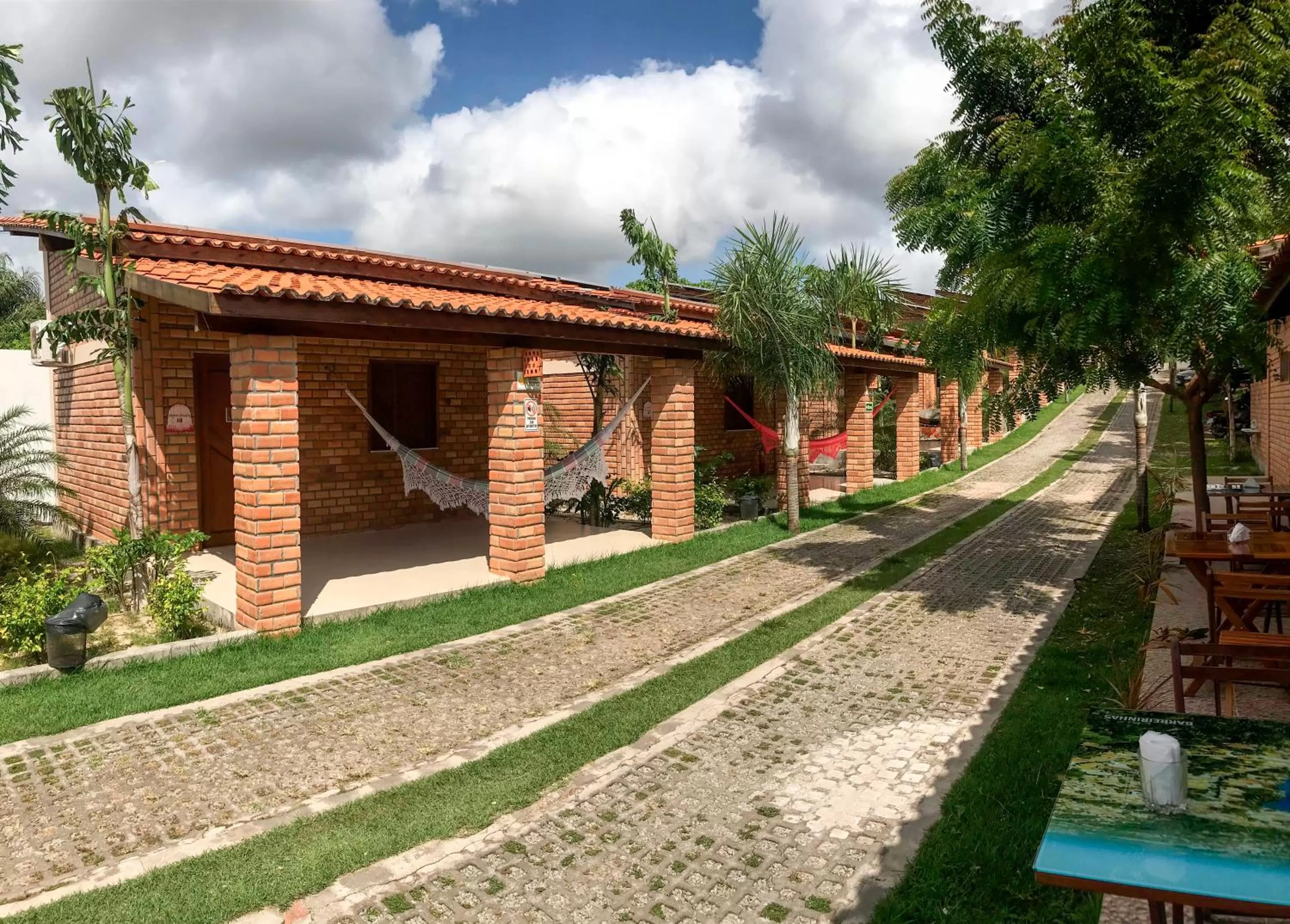 Garden view in Pousada Vasto Horizonte